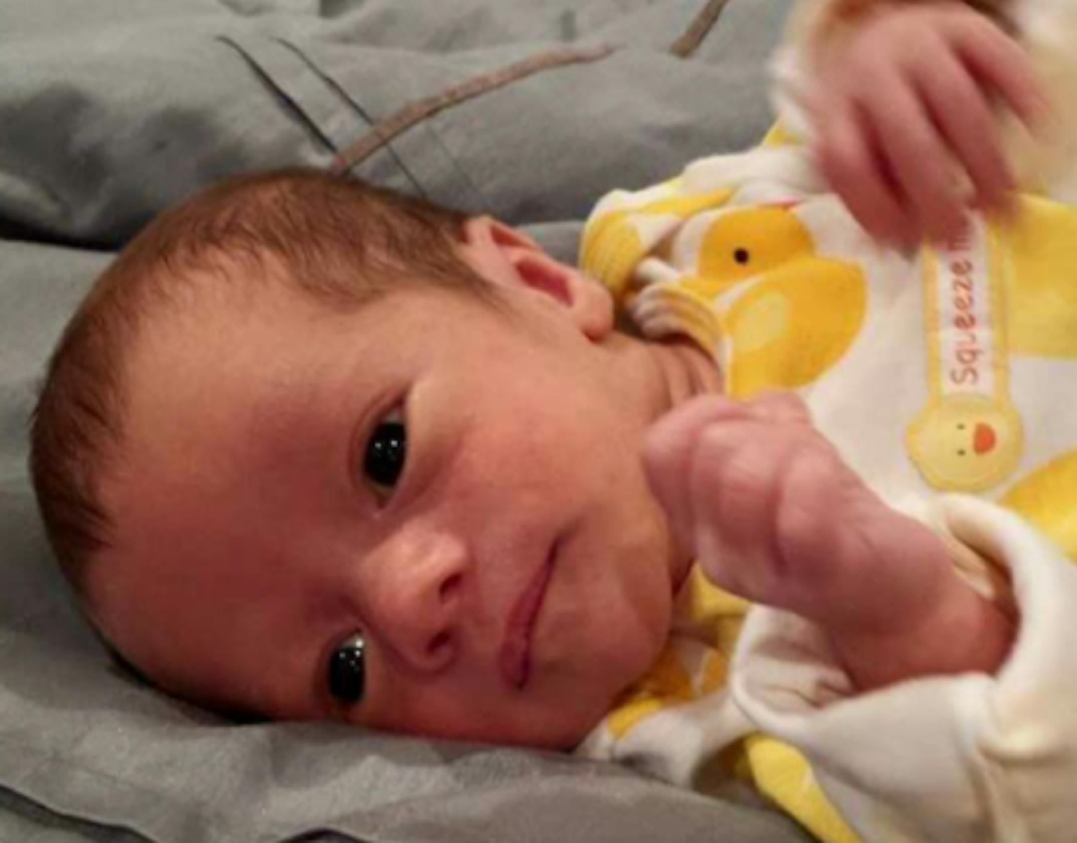 Myles, the baby of Cory Stucky and Amy Solland