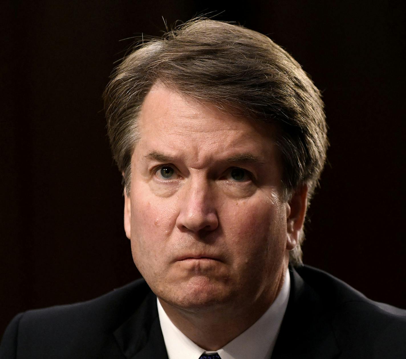 Supreme Court nominee Brett Kavanaugh testifies on the first day of his confirmation hearings before the Senate Judiciary Committee on Capitol Hill on September 4, 2018, in Washington, D.C. (Olivier Douliery/Abaca Press/TNS)