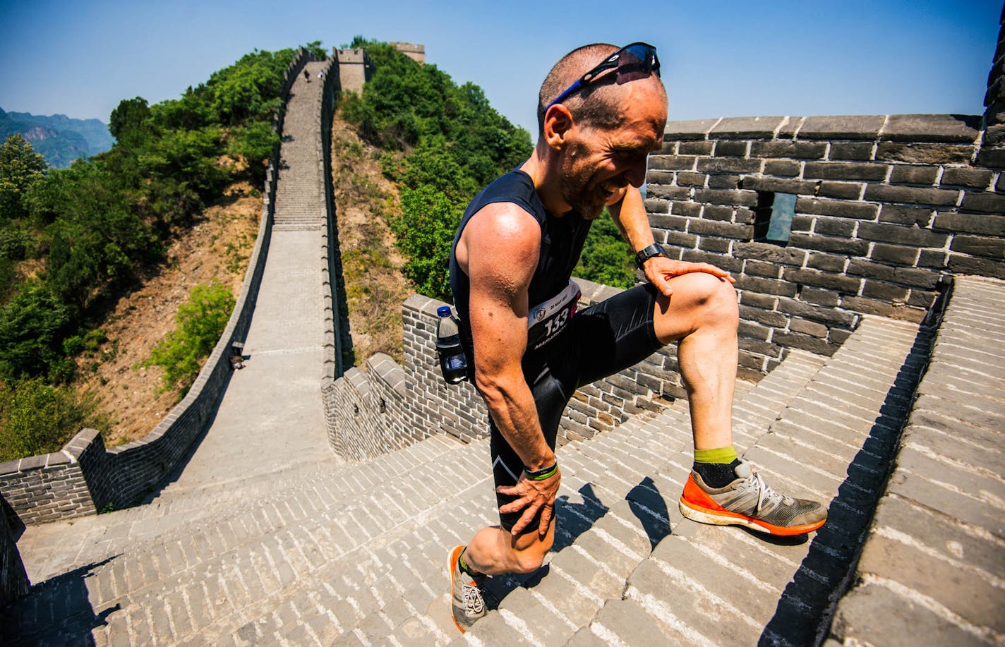 Created in 1999, the Great Wall Marathon attracts 2,500 runners from around the world, all wanting to tackle China's iconic landmark in this challenging event held every year on the third Saturday in May. (Matt Karwen/Albatros Adventure Marathons)