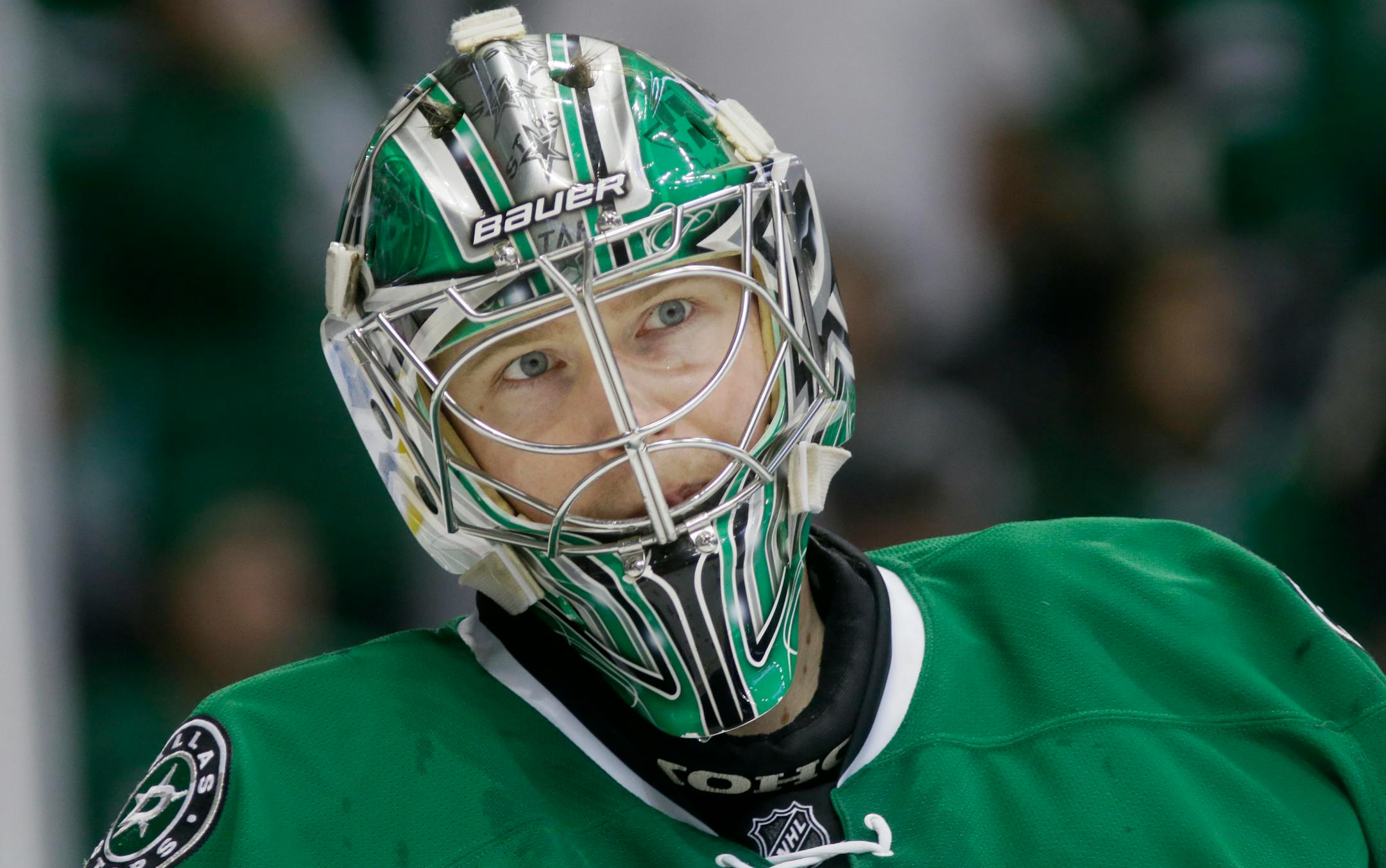 The Wild's first order of business in Game 3: Get some pucks past Dallas goalie Kari Lehtonen.