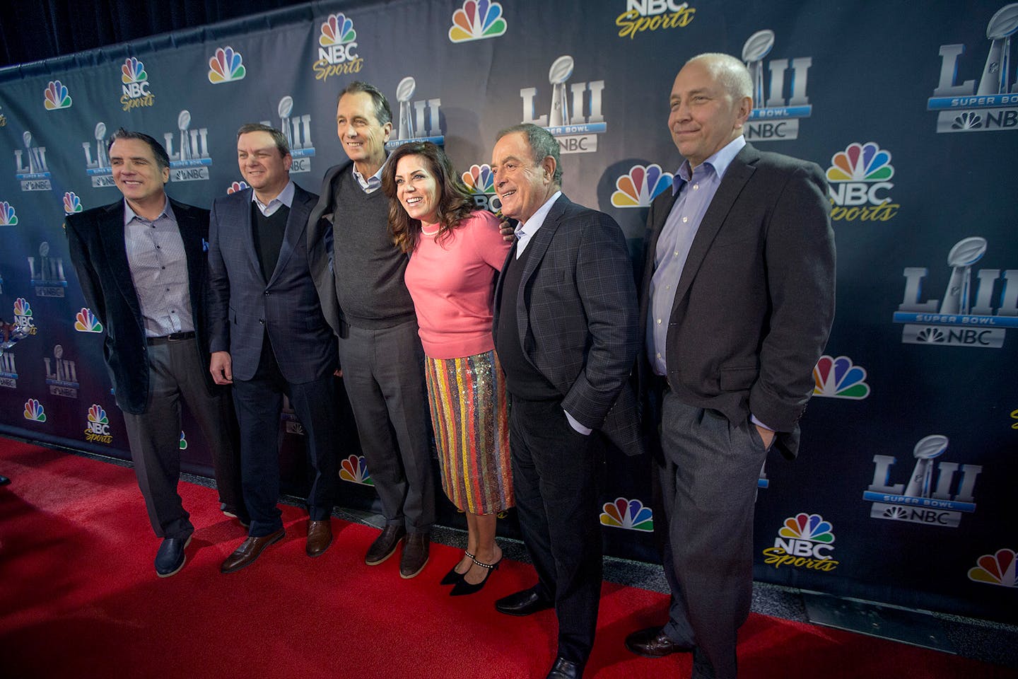 NBC crew lets Super Bowl not Al Michaels do the entertaining