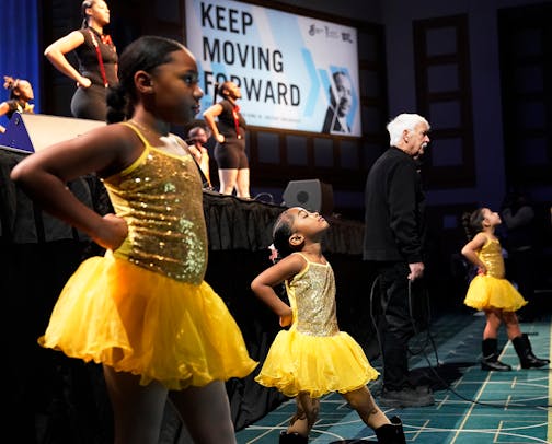 The TKO Drumline and Knockout Dance Team got things started while taking the stage first at the 33rd annual Dr. Martin Luther King Jr. Holiday breakfast at the Minneapolis Convention Center.