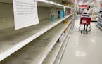 A woman shops for baby formula at Target in Annapolis, Md., on May 16, 2022, as a nationwide shortage of baby formula continues due to supply-chain cr