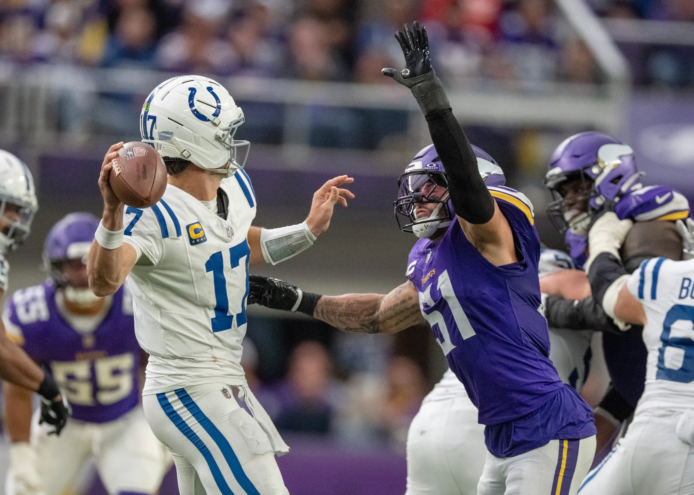 Minnesota Vikings vs Colts: Blake Cashman contract extension case made