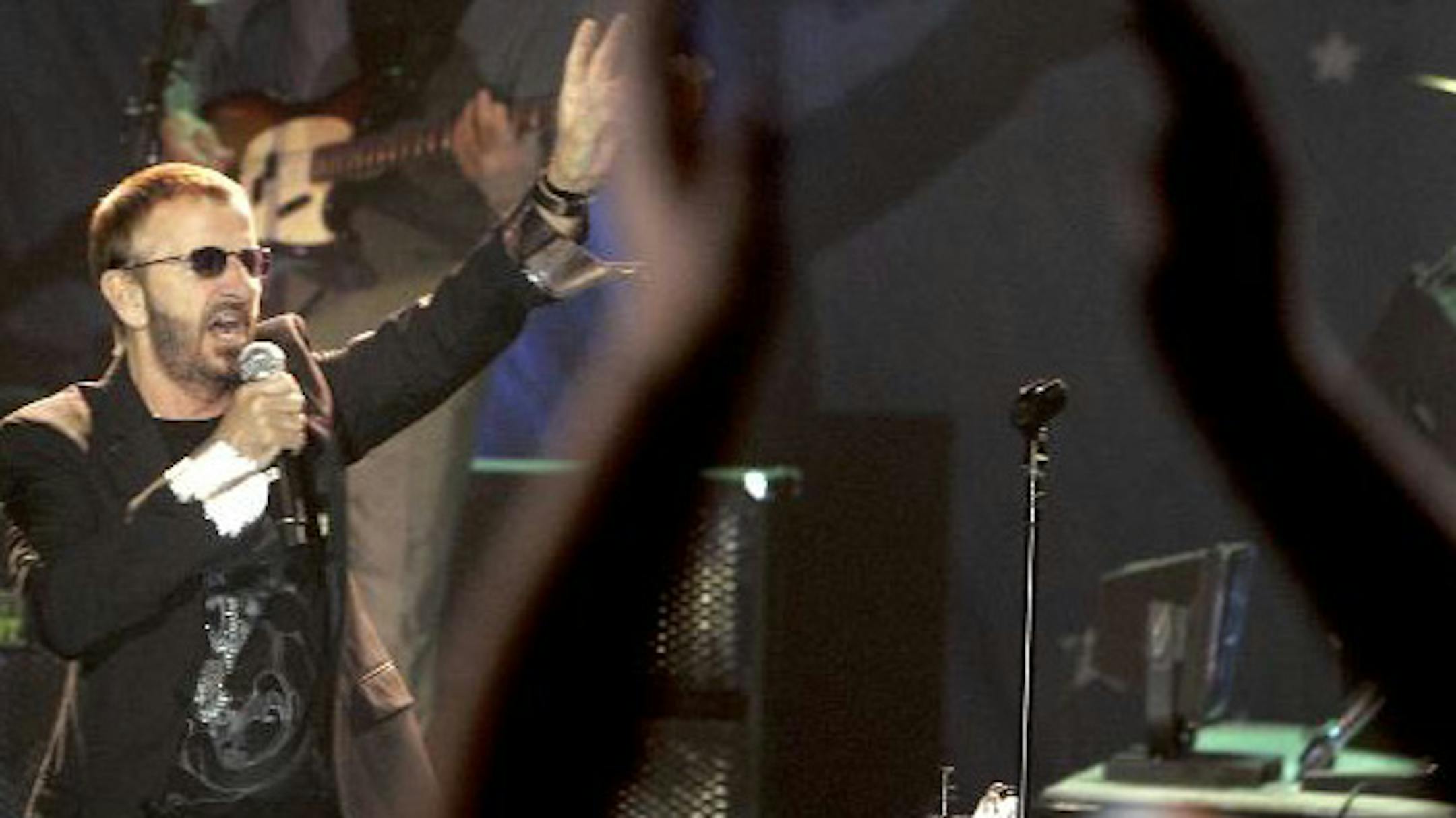 Ringo Starr at Mystic Lake.