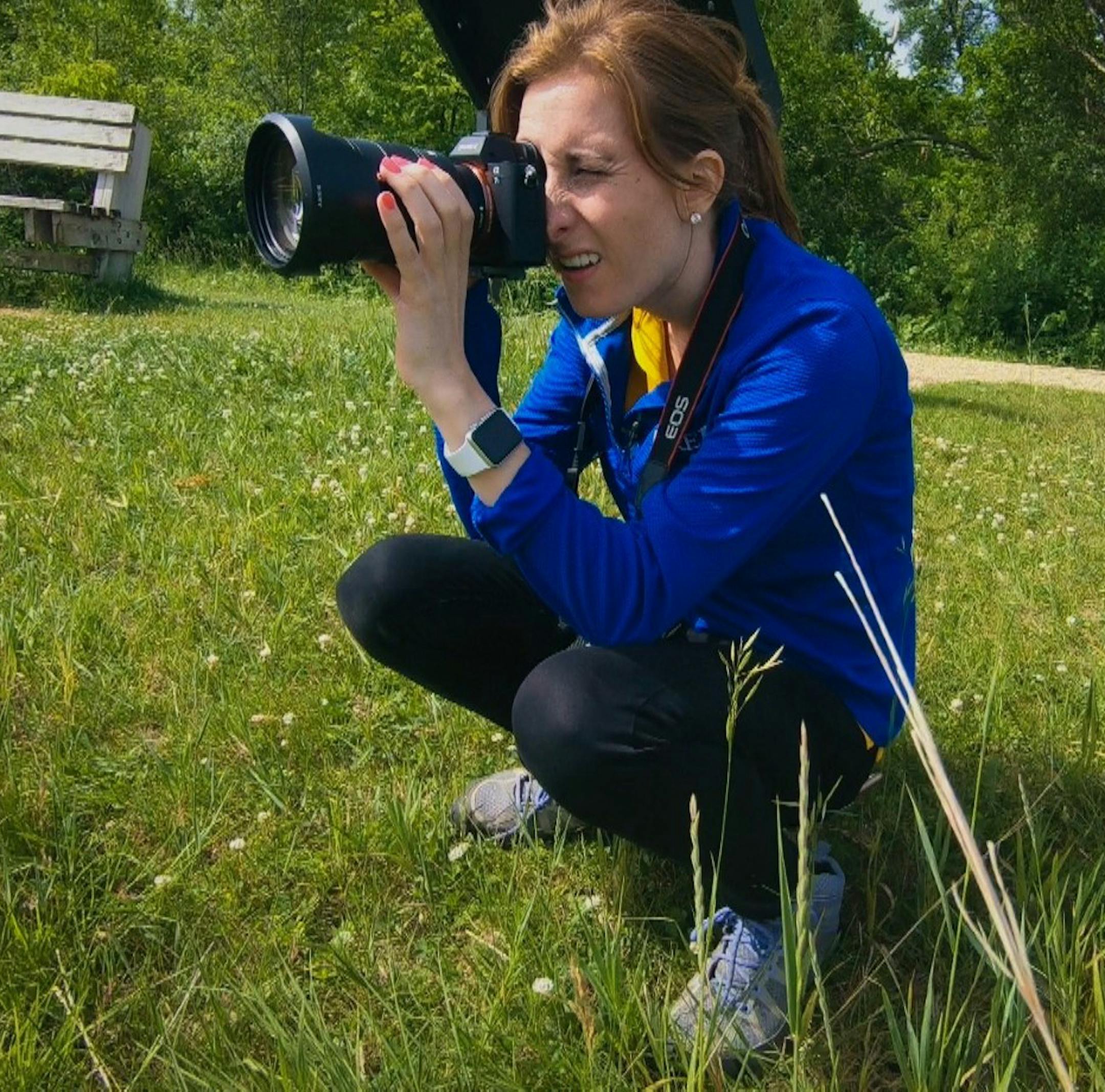 Ellery McCardle, a KARE 11 reporter, has a series called Photo Stop.