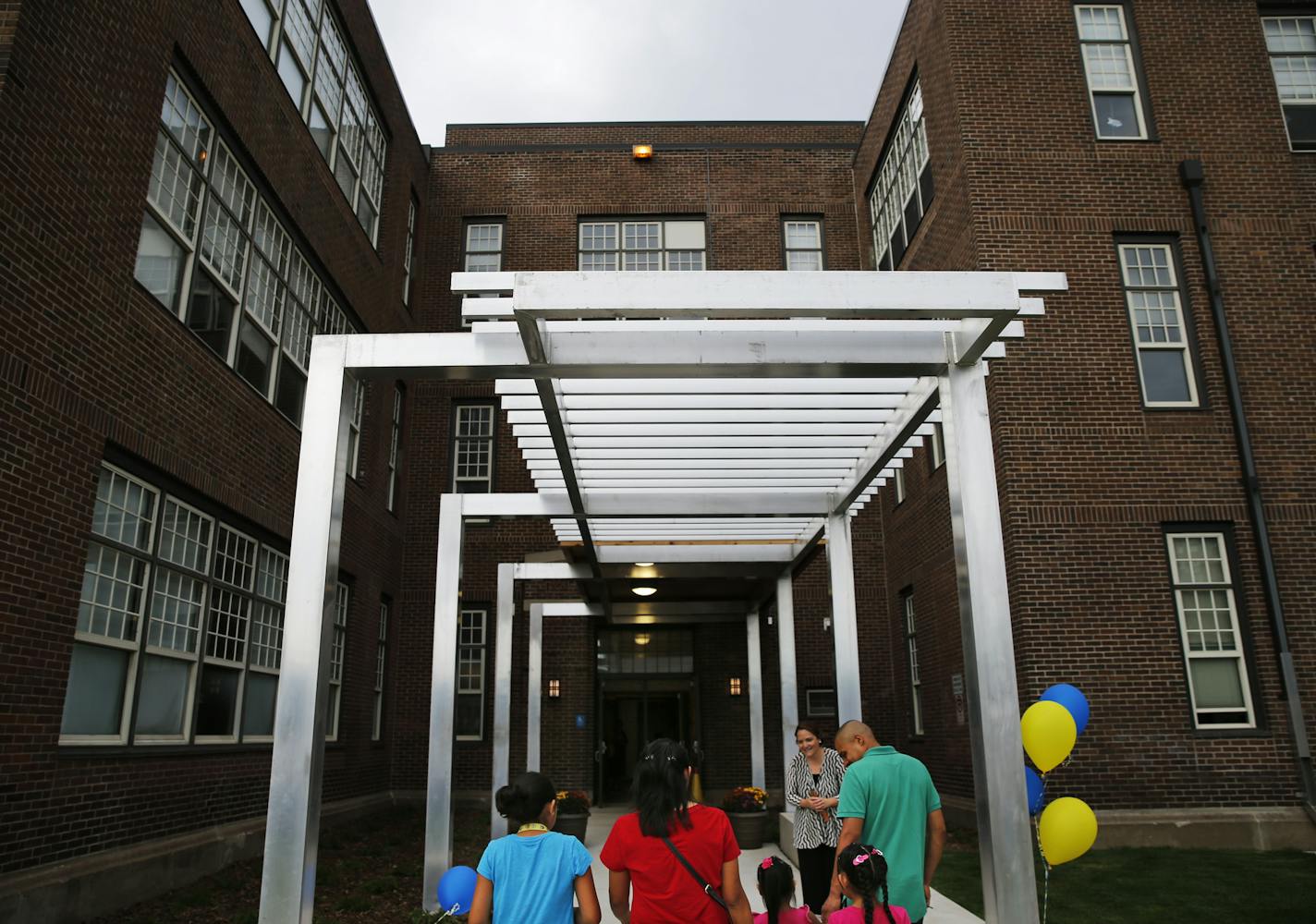 Riverview elementary school became a reality after a former school on the site, which closed in 2010, underwent a $3 million renovation. Principal Melisa Rivera greeted students and their families at a recent open house at the school.