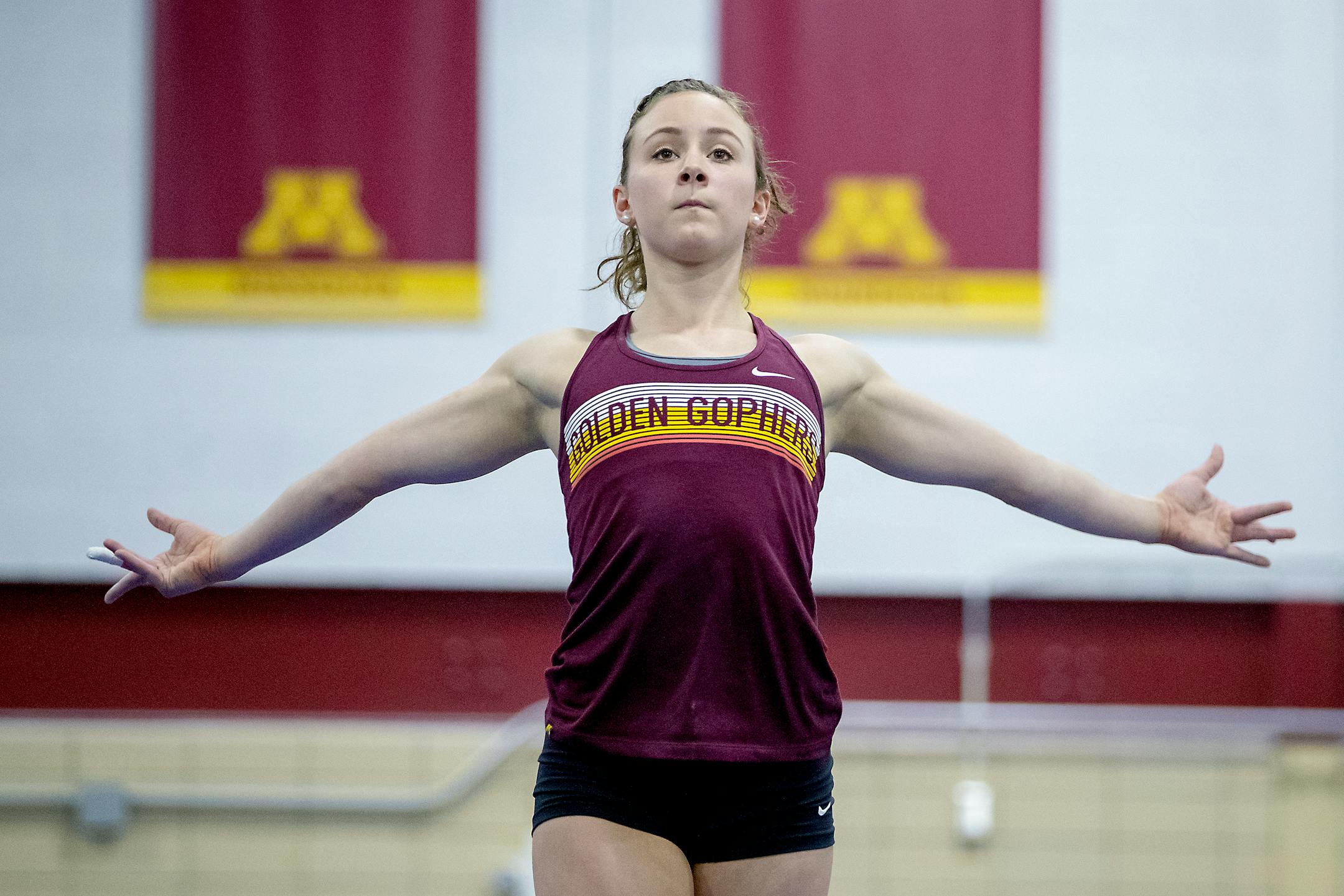Gophers gymnast Lexy Ramler
