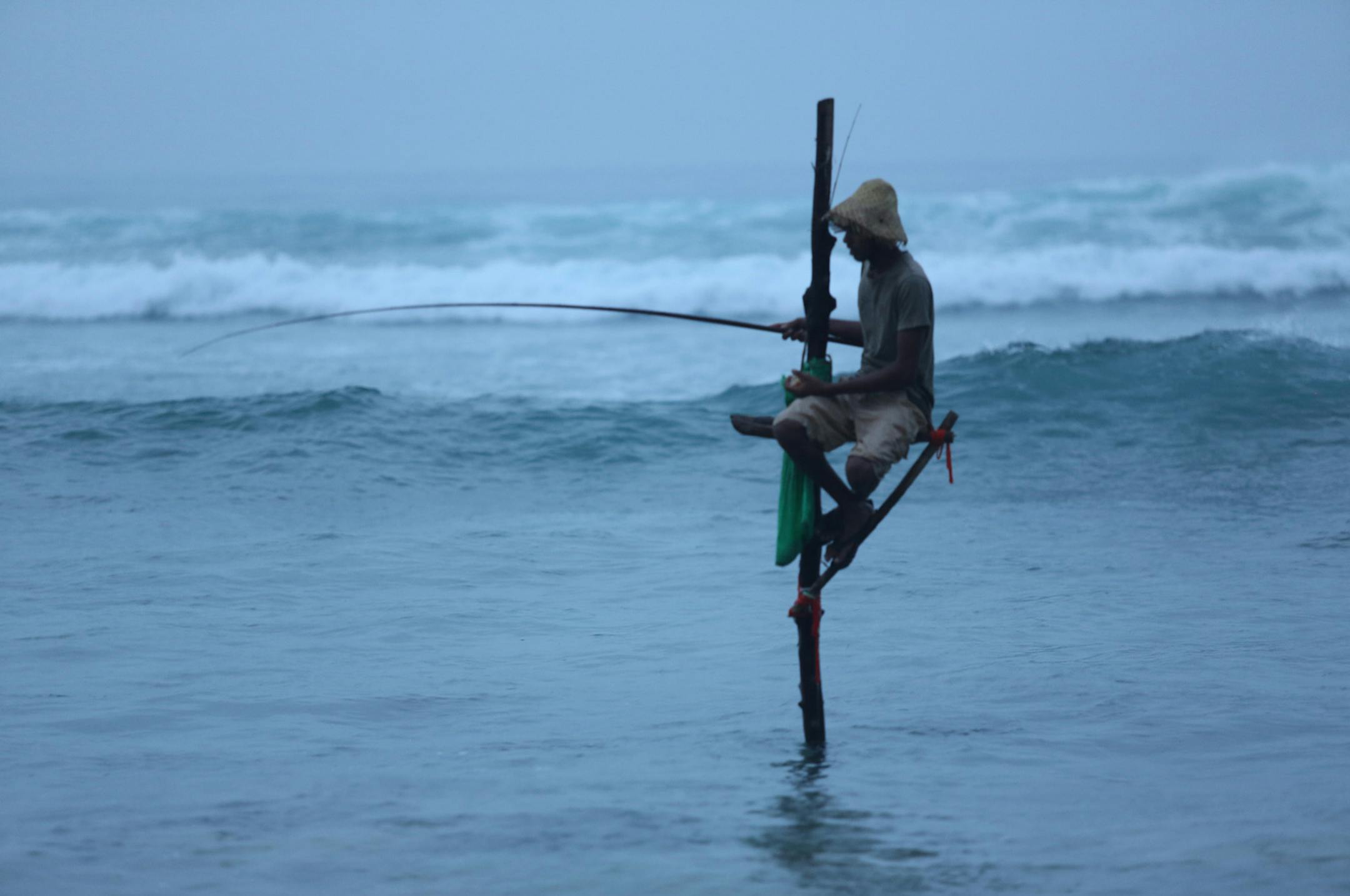 Fishing in Sri Lanka.