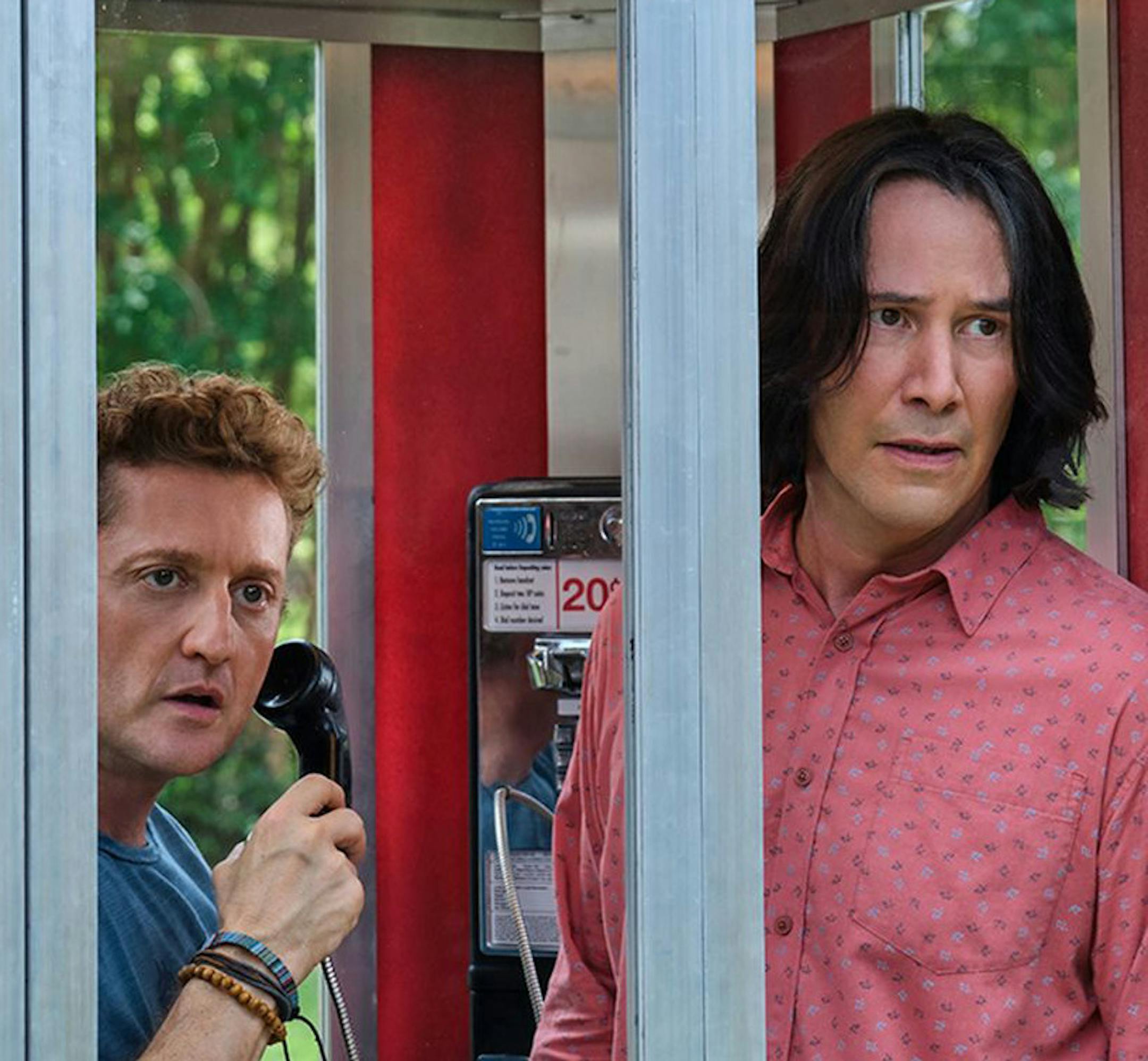 Alex Winter and Keanu Reeves in "Bill & Ted Face the Music."