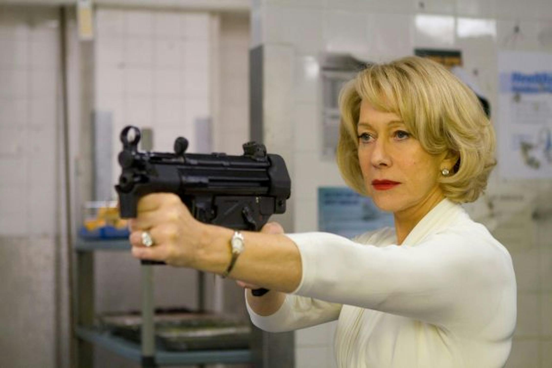 Helen Mirren brings her firepower to "Red."