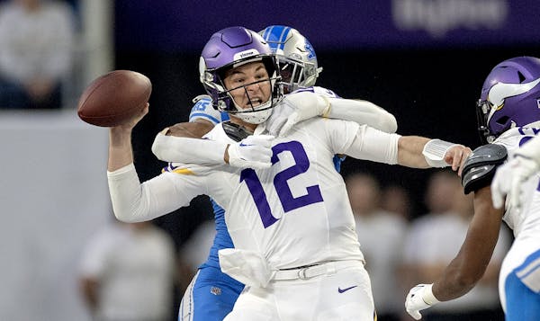 Three keys to the Vikings' loss to the Lions. (Hint: Think QBs)