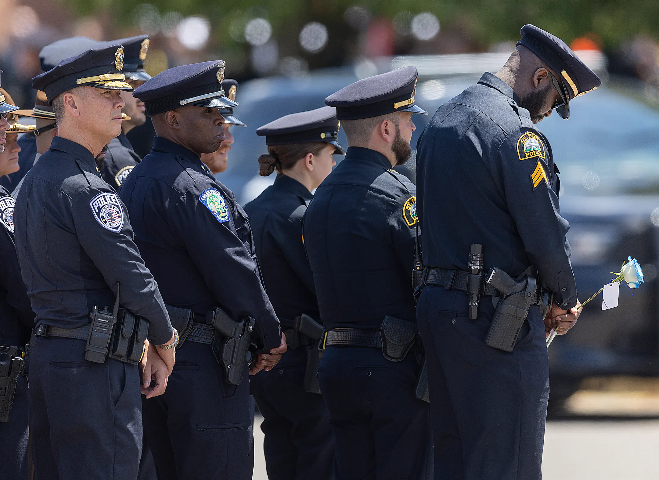 Live: MPD’s Jamal Mitchell posthumously given medal of honor, Purple ...