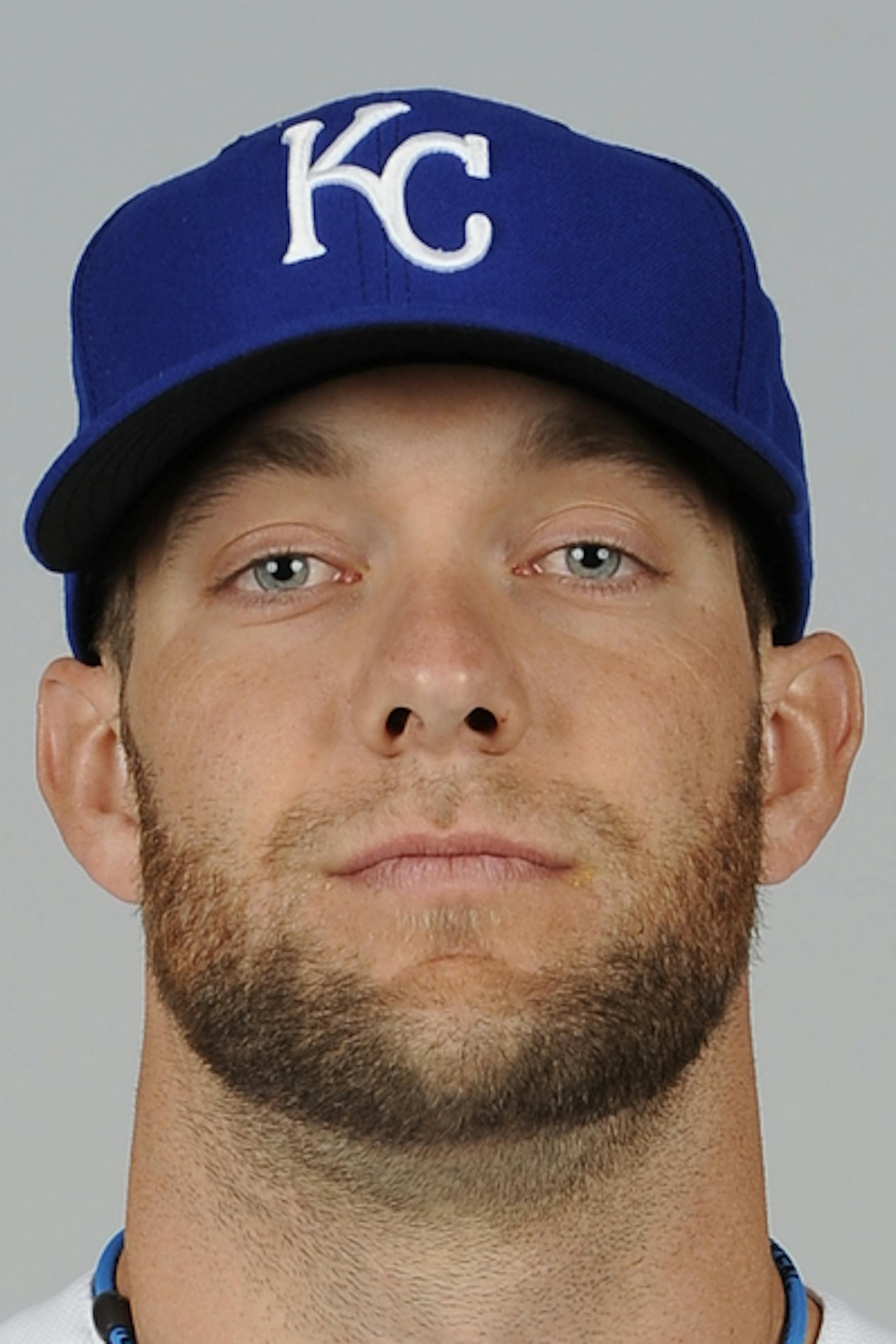 SURPRISE, AZ - FEBRUARY 21: Alex Gordon #4 of the Kansas City Royals poses during Photo Day on Thursday, February 21, 2013 at Surprise Stadium in Surprise, Arizona. (Photo by Chris Bernacchi/MLB Photos via Getty Images) *** Local Caption *** Alex Gordon ORG XMIT: 159449626