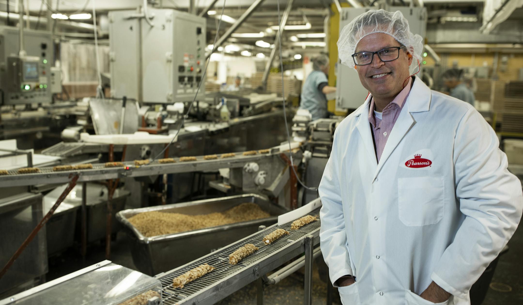 St. Paul-based Pearson's Candy Company CEO Joe Driscoll posed for a photo at Pearson's.] Jerry Holt &#x2022; Jerry.holt@startribune.com St. Paul-based Pearson's Candy Company CEO Joe Driscoll Monday Oct. 28, 2019. in St. Paul, MN. Jerry Holt