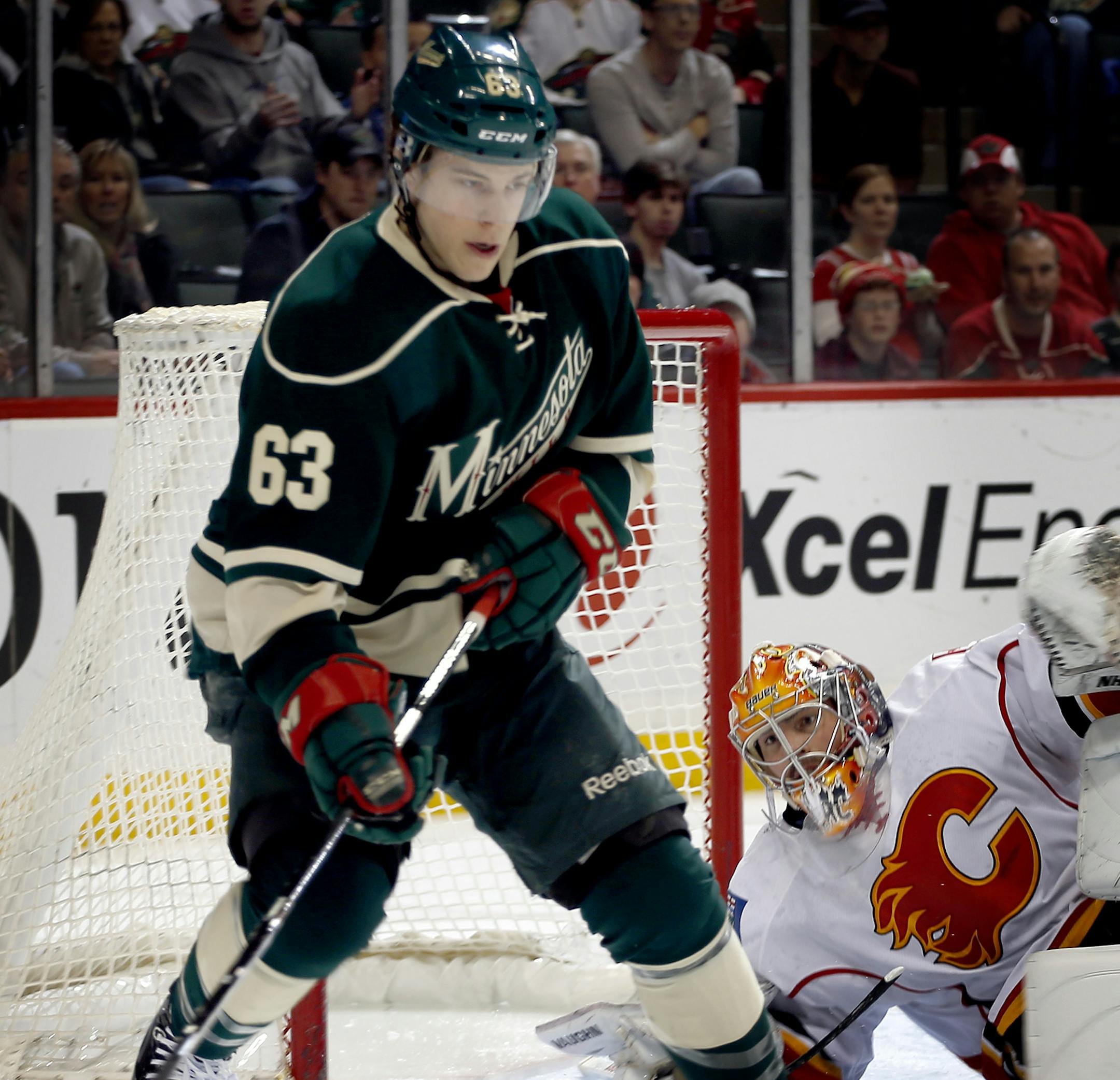 Rookie Charlie Coyle found a great landing spot with the Wild — on the No. 1 line with proven veterans Mikko Koivu and Zach Parise showing the way.