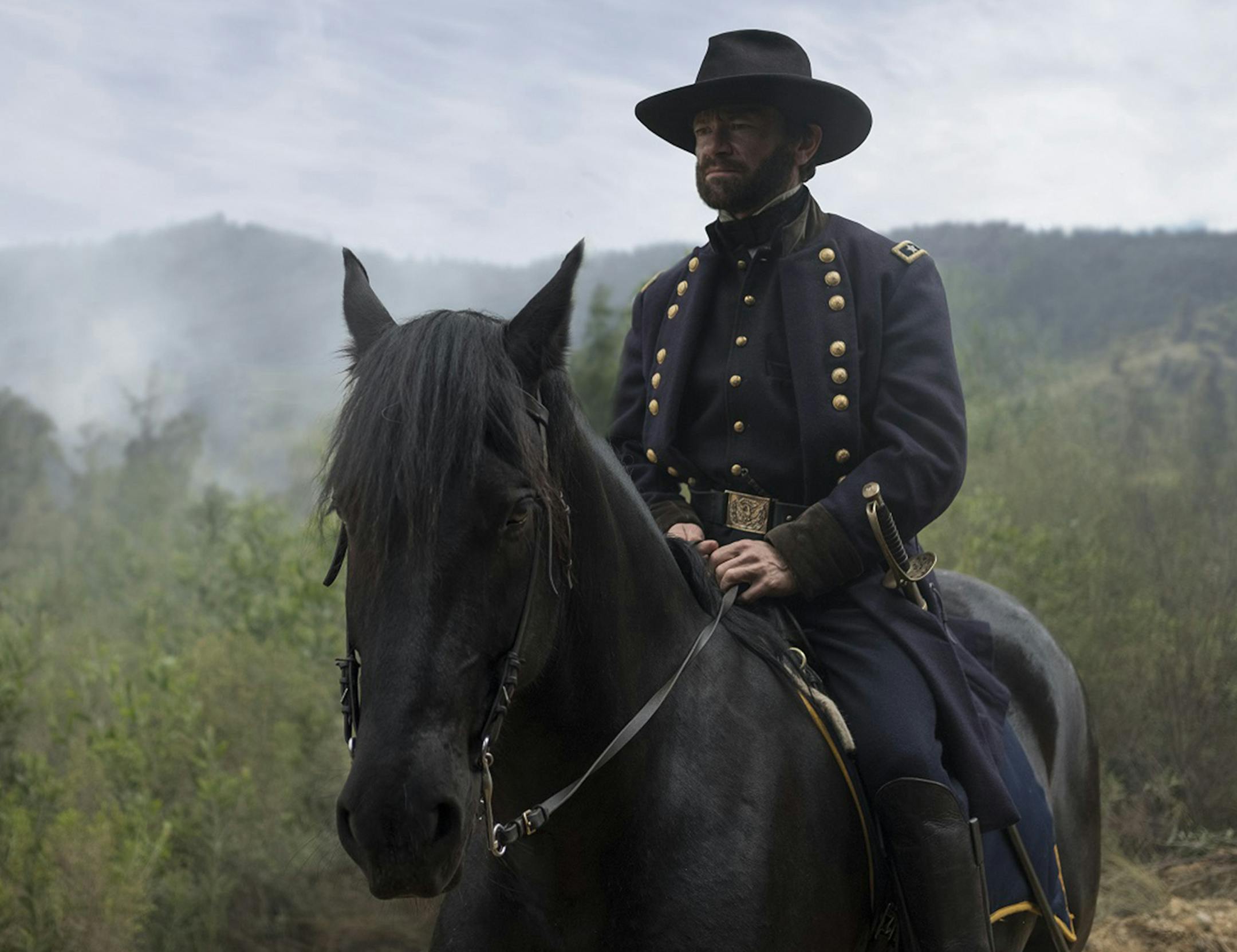 Justin Salinger as Ulysses S. Grant in "Grant."