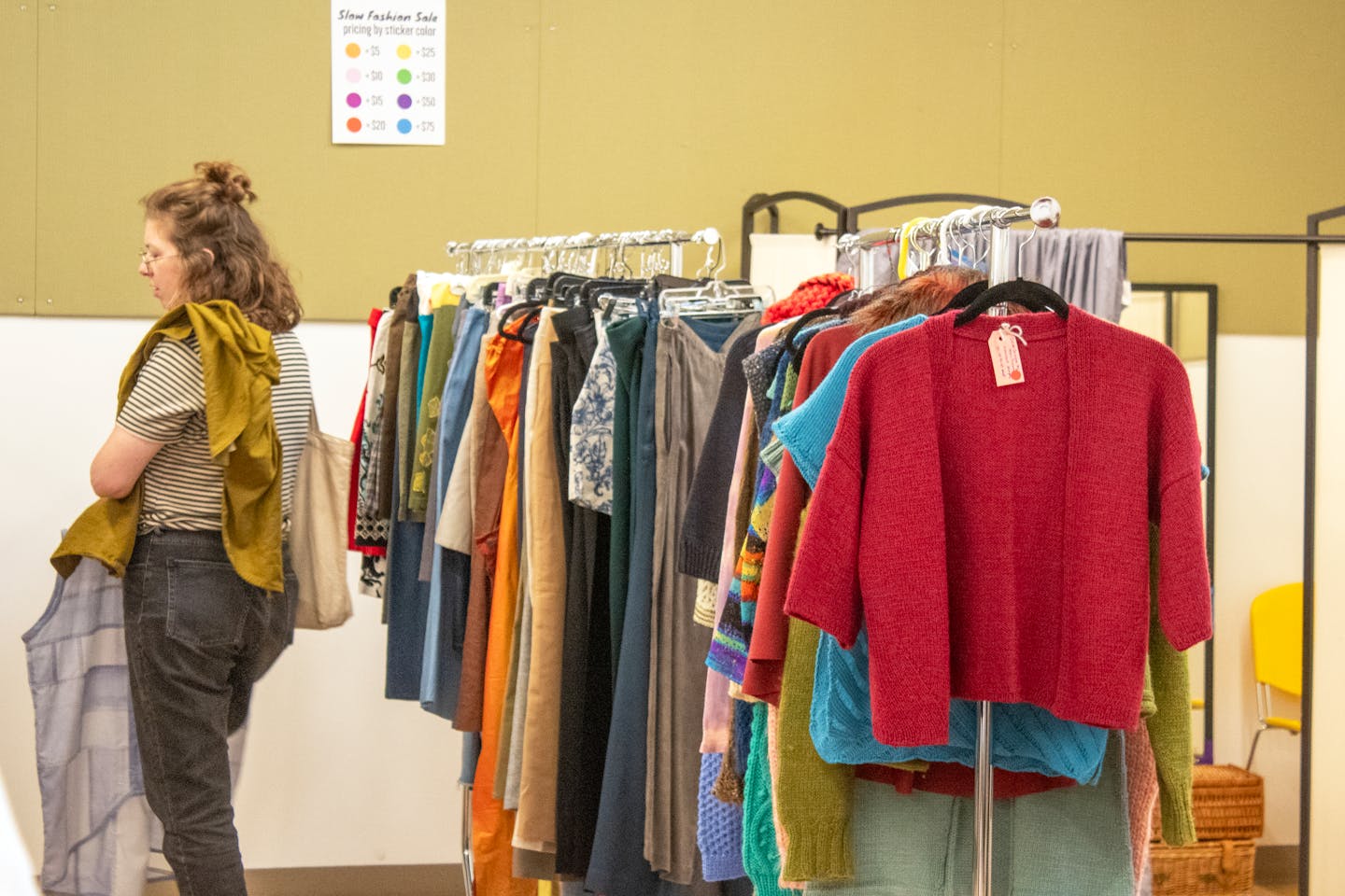 Minneapolis Textile Center fashion sale has secondhand handmade clothing
