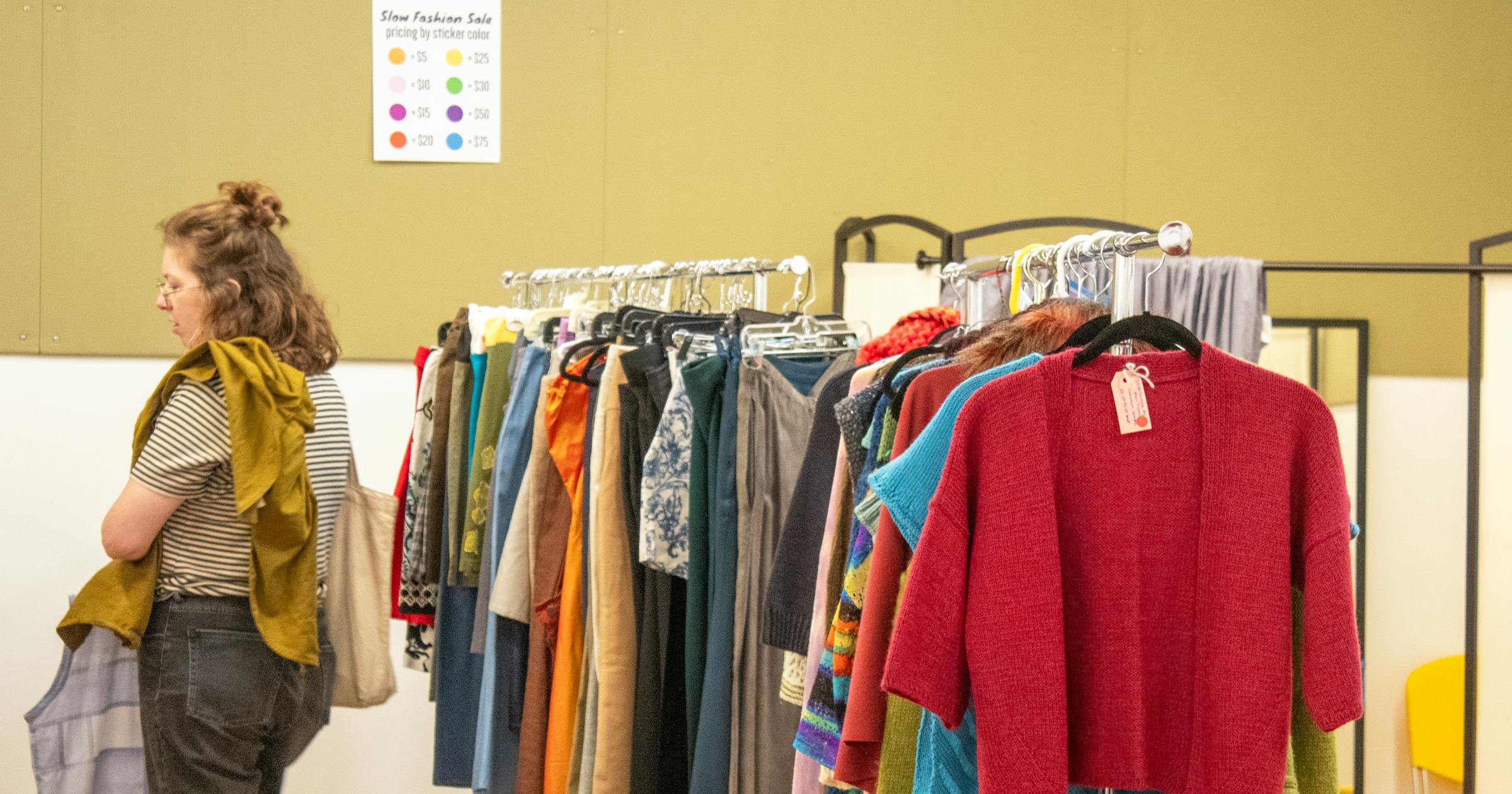 Minneapolis Textile Center fashion sale has secondhand handmade clothing