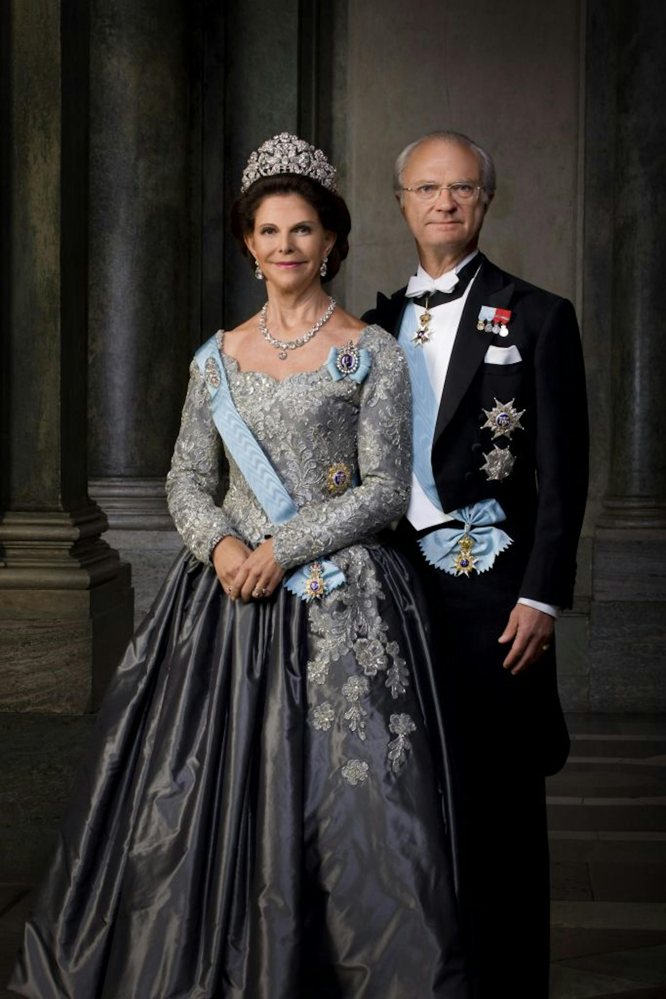 H.M. Konung Carl XVI Gustaf och H.M. Drottning SilviaH.M. King Carl XVI Gustaf and H.M. Queen SilviaKing and Queen of SweedenCREDIT: Photo by BRUNO EHRS / kungahuset.se