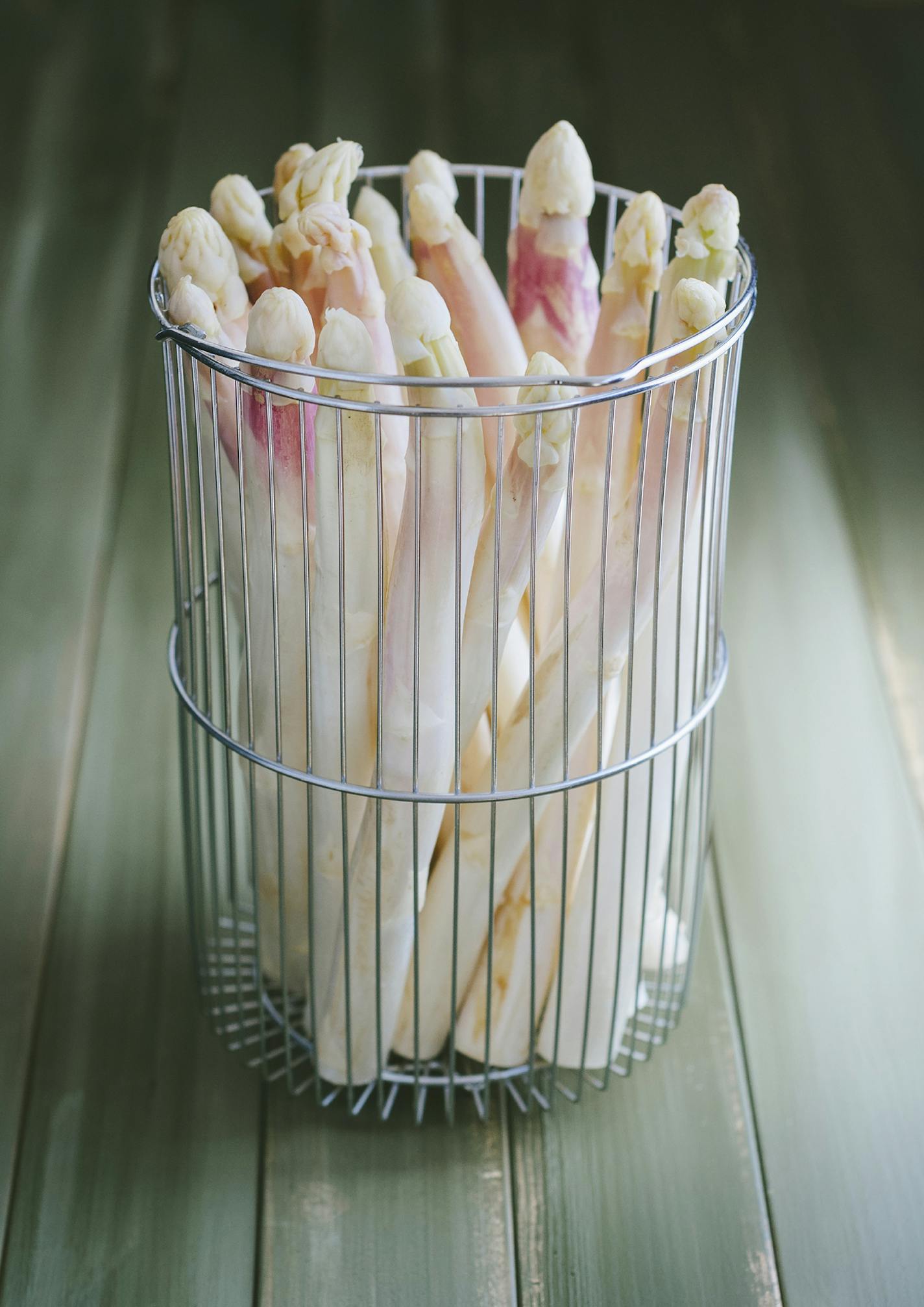 White asparagus, or spargel, from istock