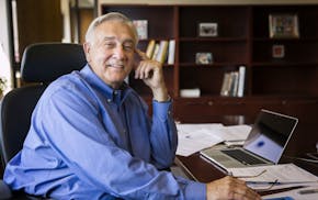 John Thein, the interim superintendent of St. Paul Public Schools, inside his office in St. Paul.