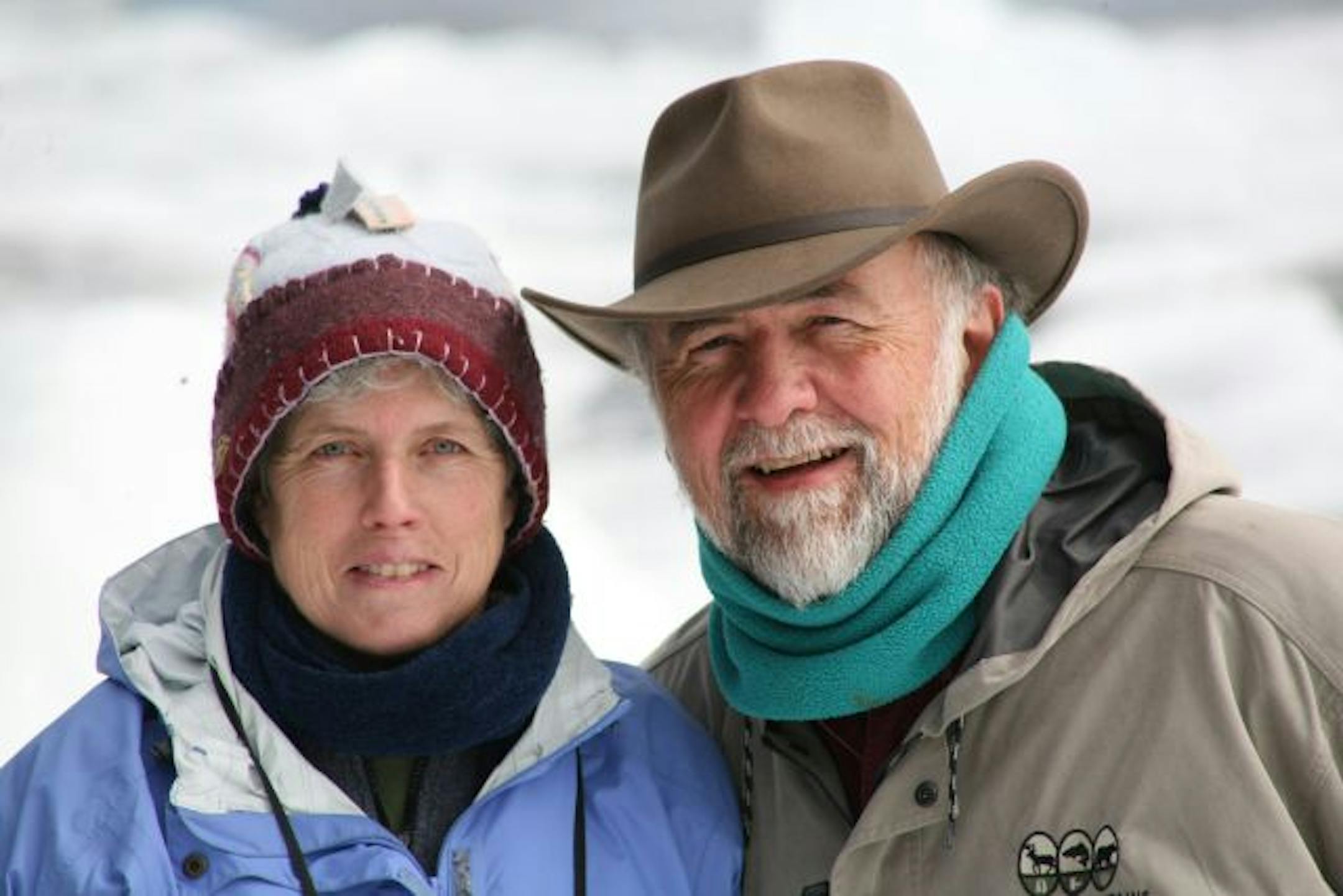 Kate Crowley and Mike Link are walking around Lake Superior.