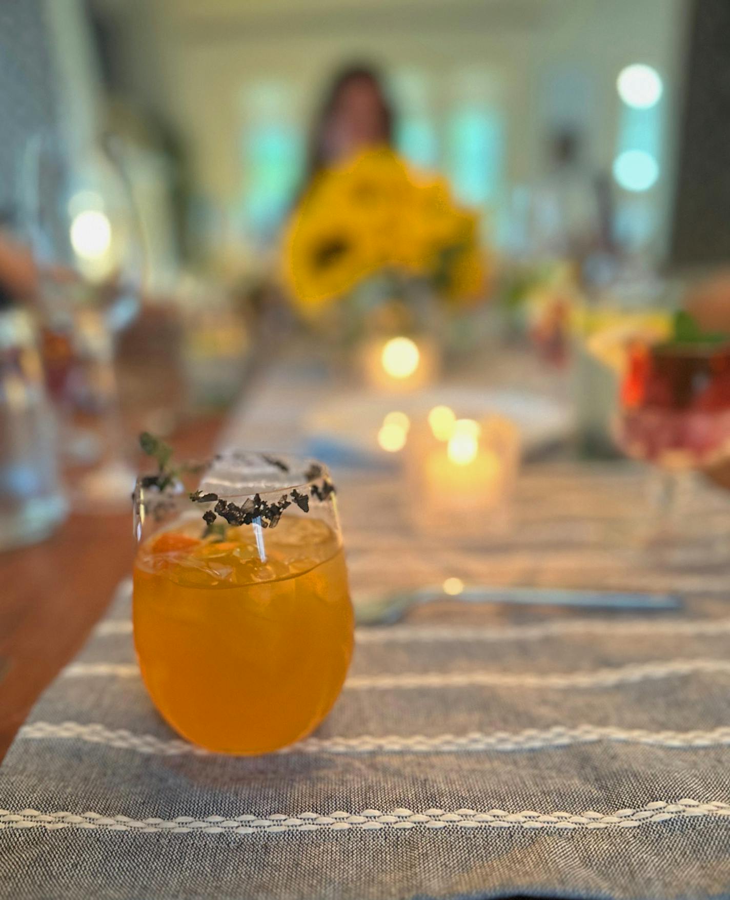 Citrus iced tea made using Fulton Sparkling THC water as a base. Credit: Alyssa Shultis, Special to the Star Tribune