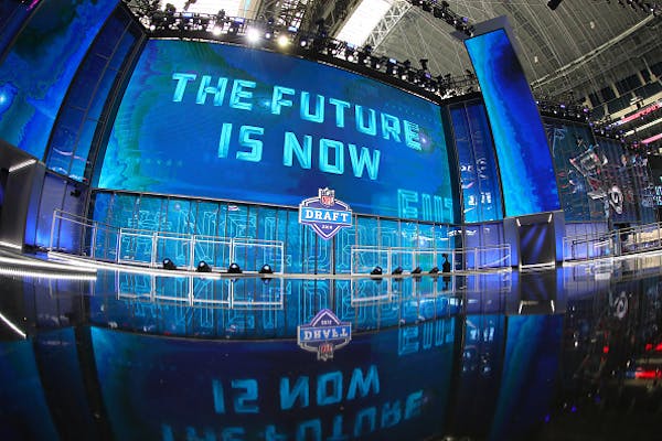 The NFL draft will be held in Detroit in April.