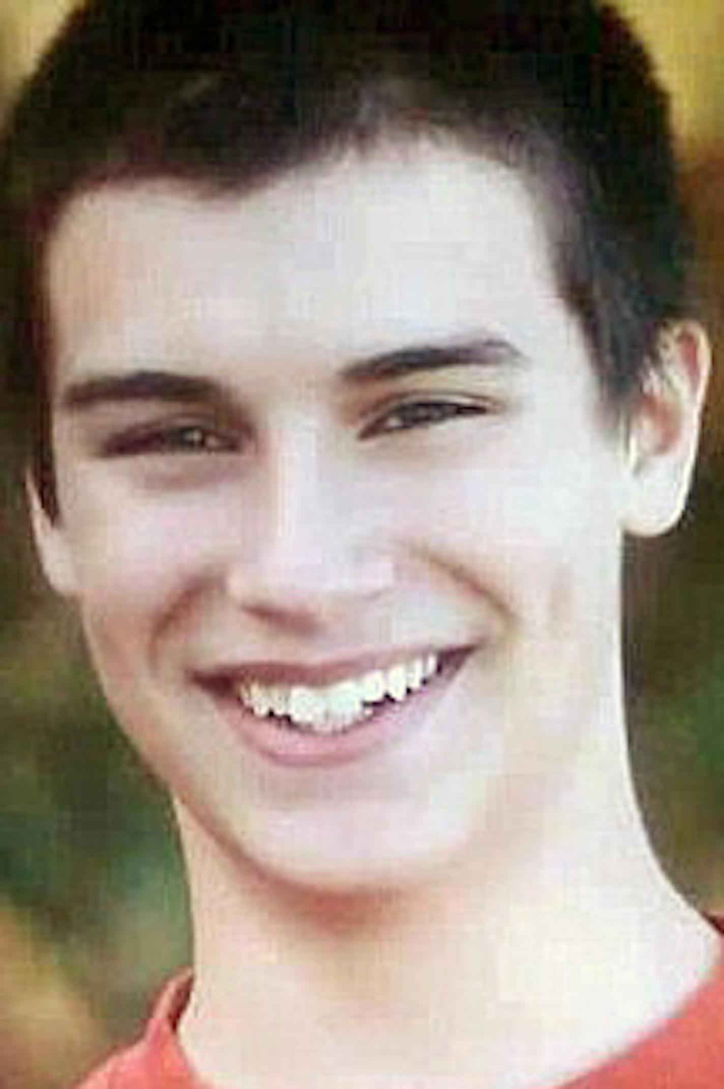 Nicholas Brady, 17, was shot after he and a cousin entered the Little Falls, Minn., house of Byron David Smith. He died Nov. 22, 2012. ORG XMIT: MIN1301301215562592