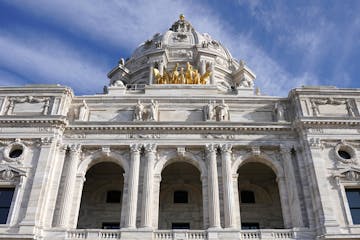 The Minnesota State Capitol building in St. Paul.