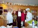 Chefs Natalie Steffen (left) and Tony Palumbo (right) and volunteer helpers J.P. Barone, Victoria Reinhardt and Jill Brown.