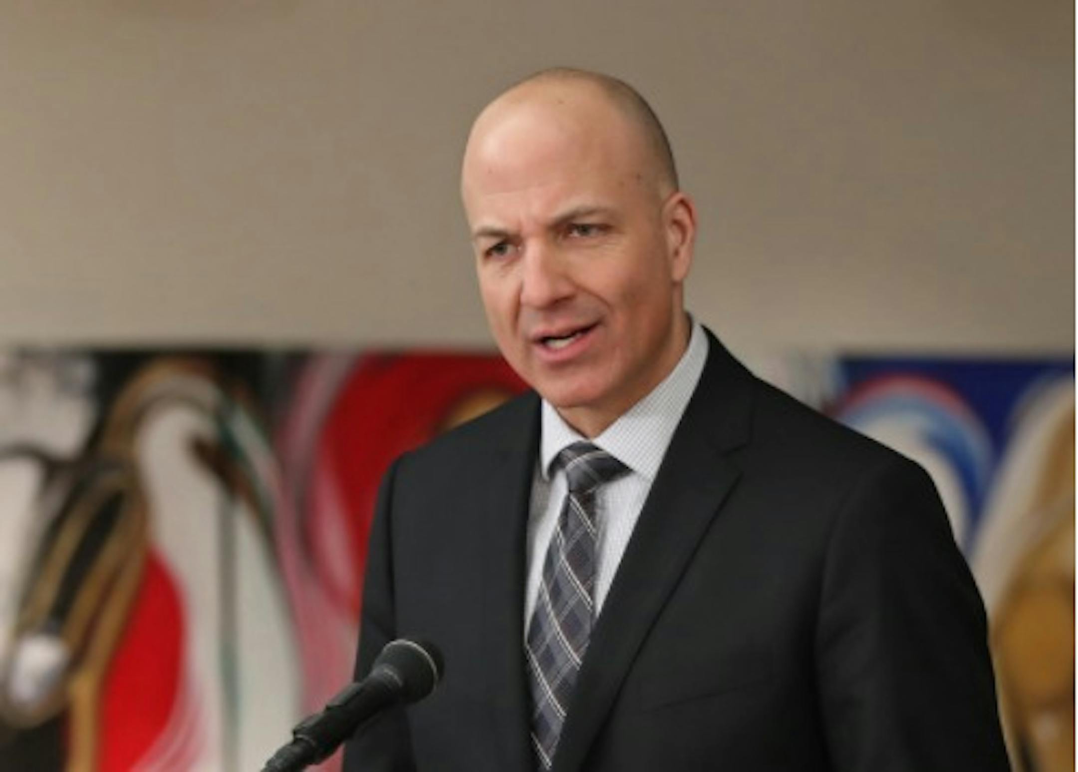 Saint Paul Public Schools Superintendent Joe Gothard answered questions Thursday from the media about the potential teacher strike.