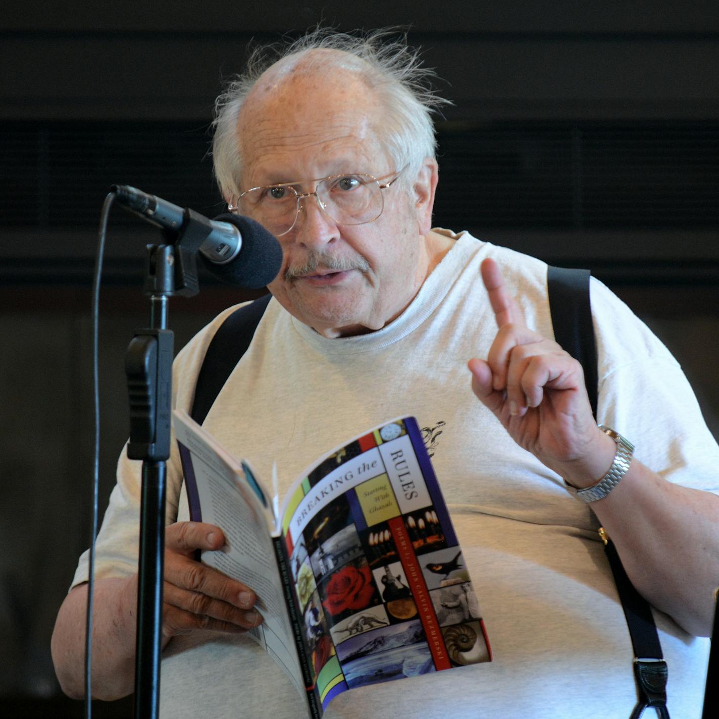 A picture of poet John Rezmerski.