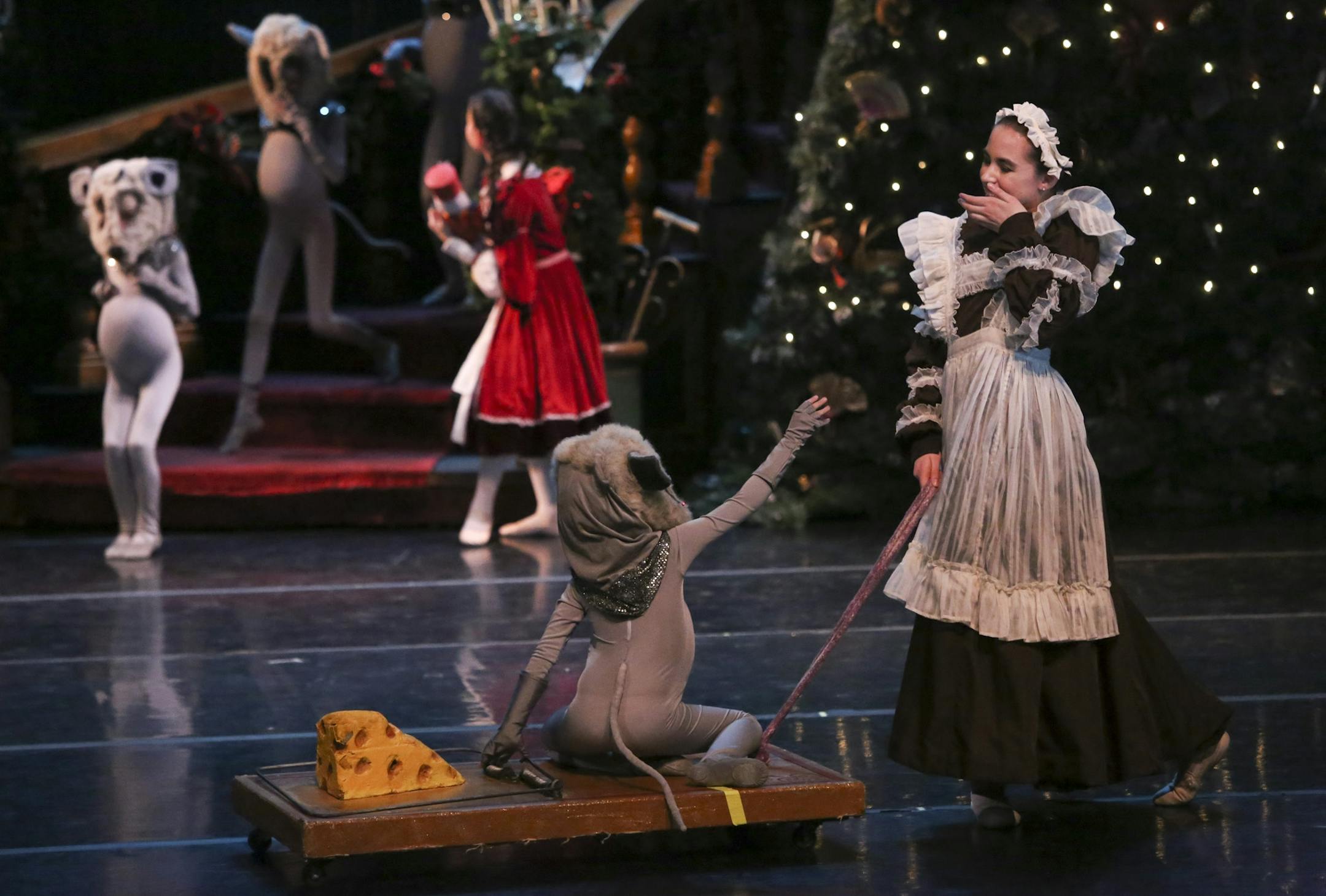 Dancers performed the Nutcracker for the audience at the Colwes Center in Minneapolis Min., Friday December 14, 2012.