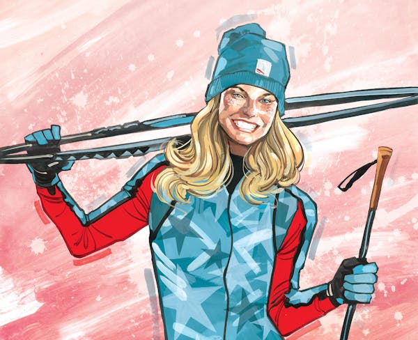 Jessie Diggins' zeal for skiing and life resonates with her young fans and followers.