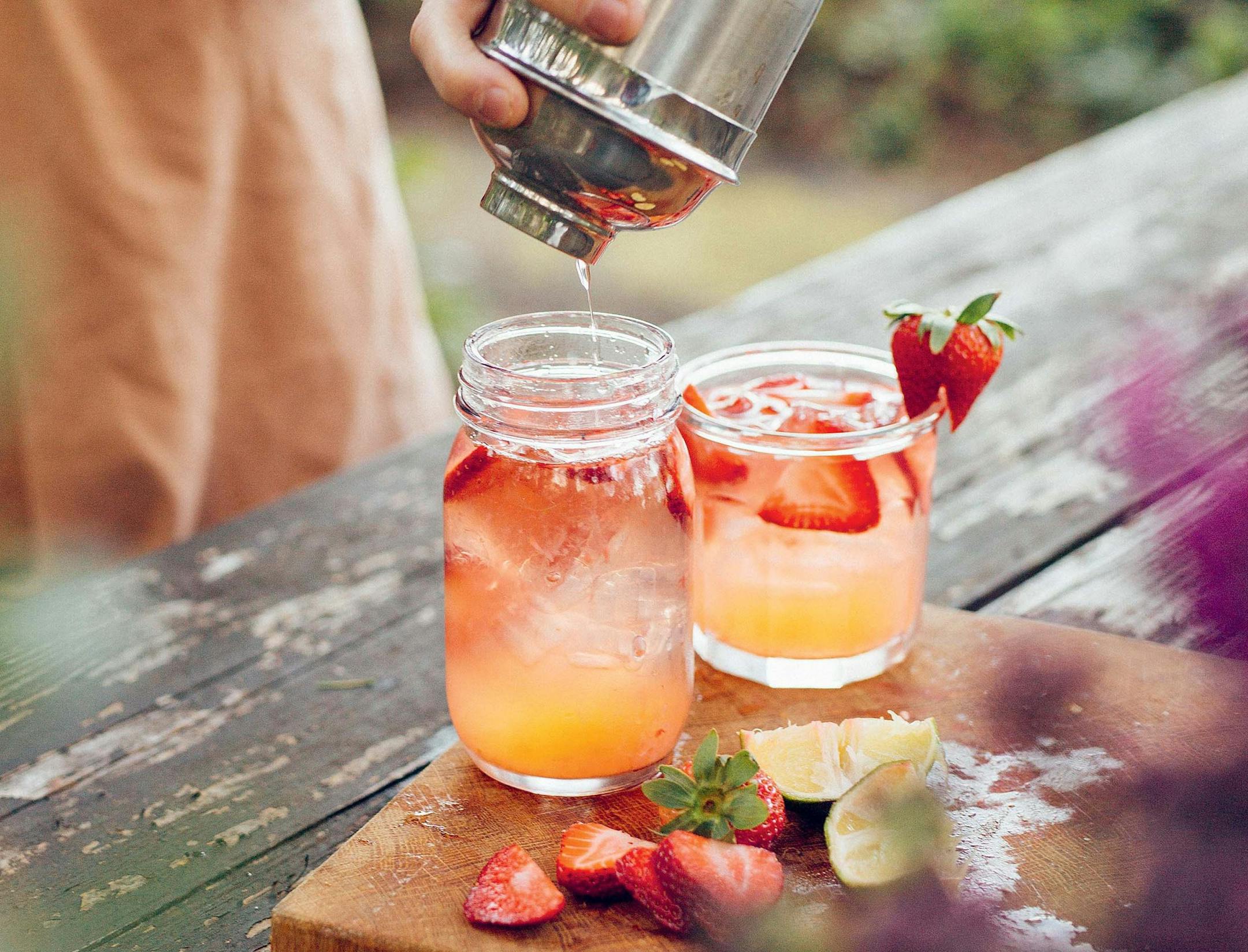 Strawberry Fields cocktail