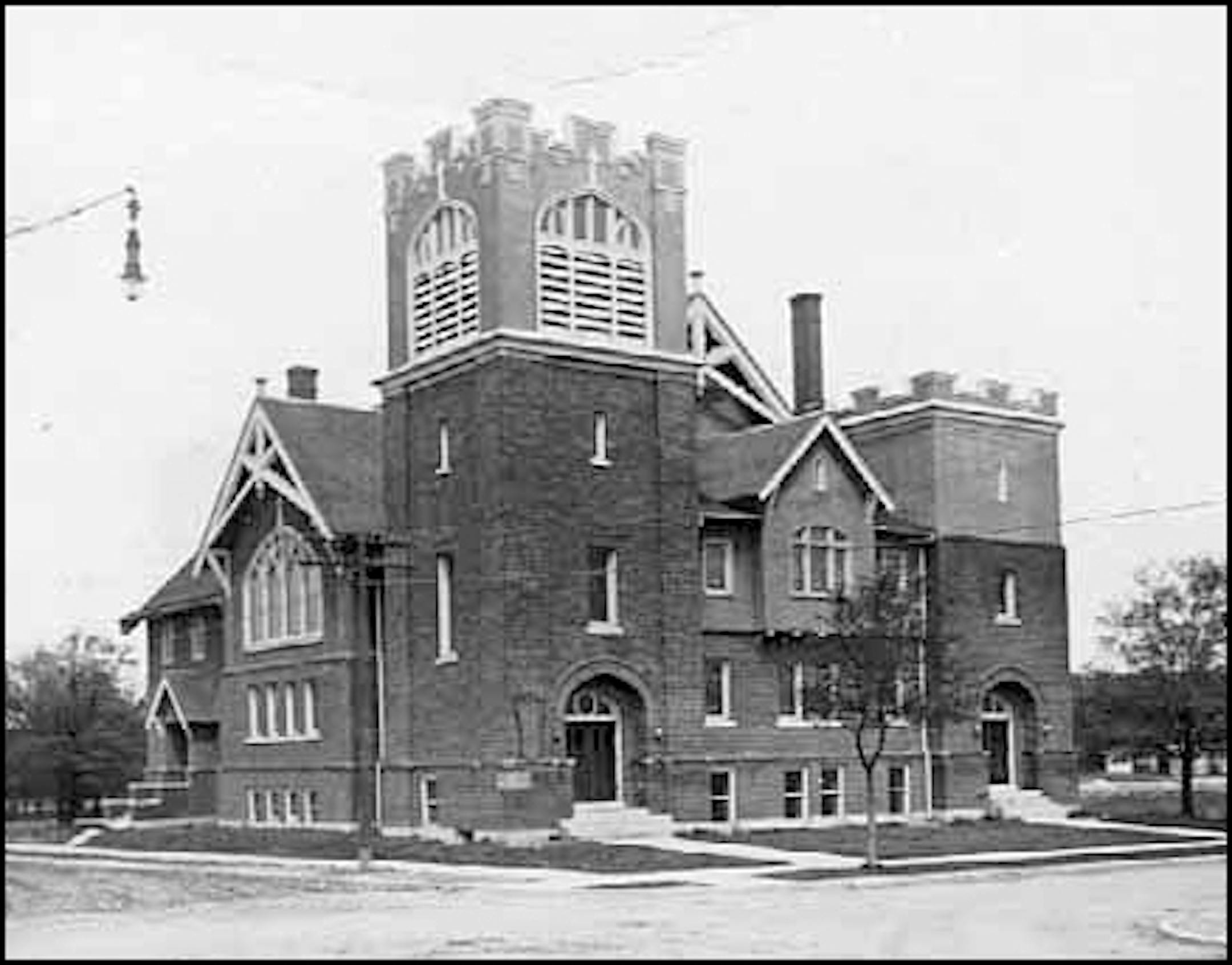 Calvary Methodist Church, north Minneapolis, about 1915
