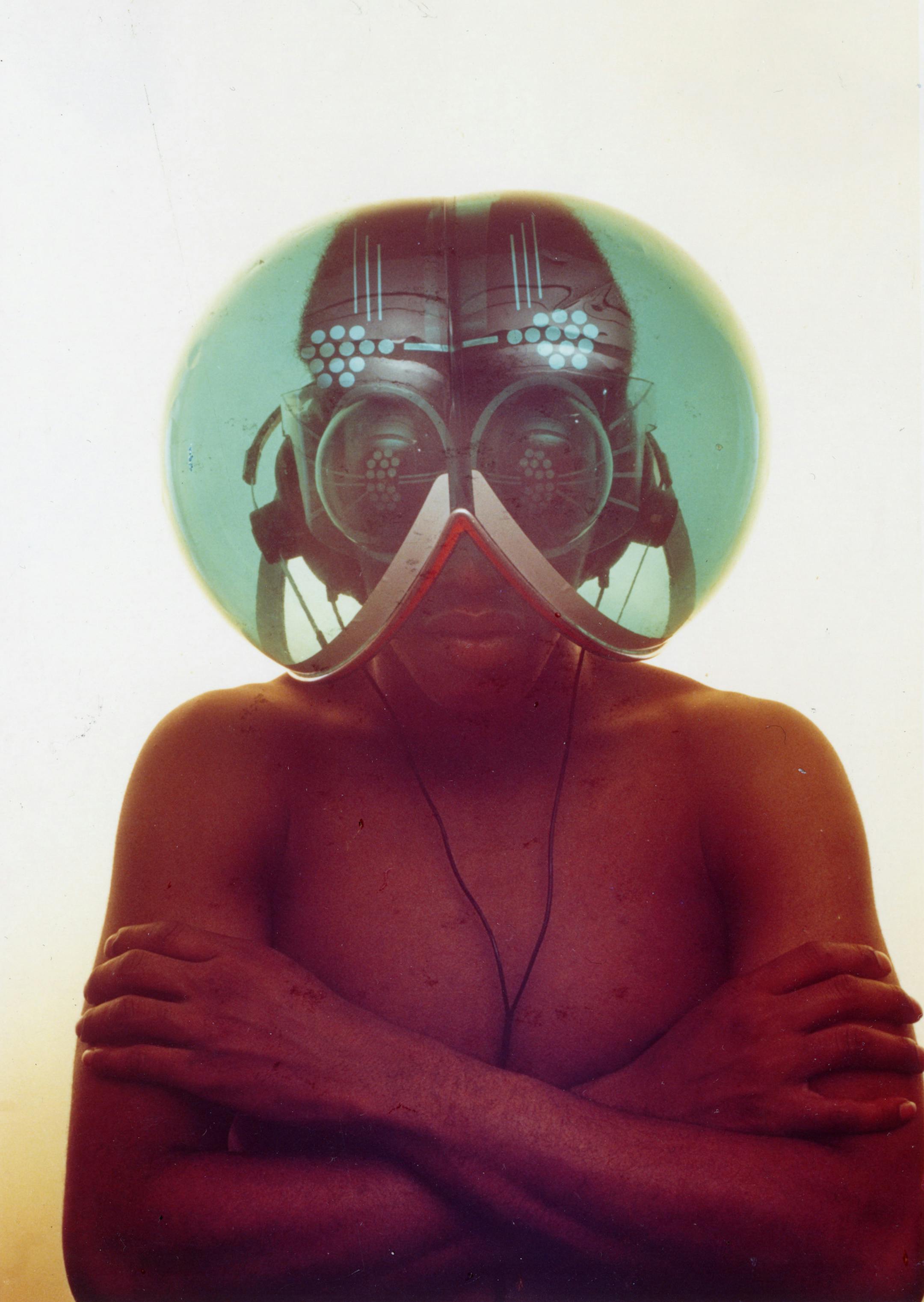 The “Flyhead Helmet” was a means of transforming sound and vision.