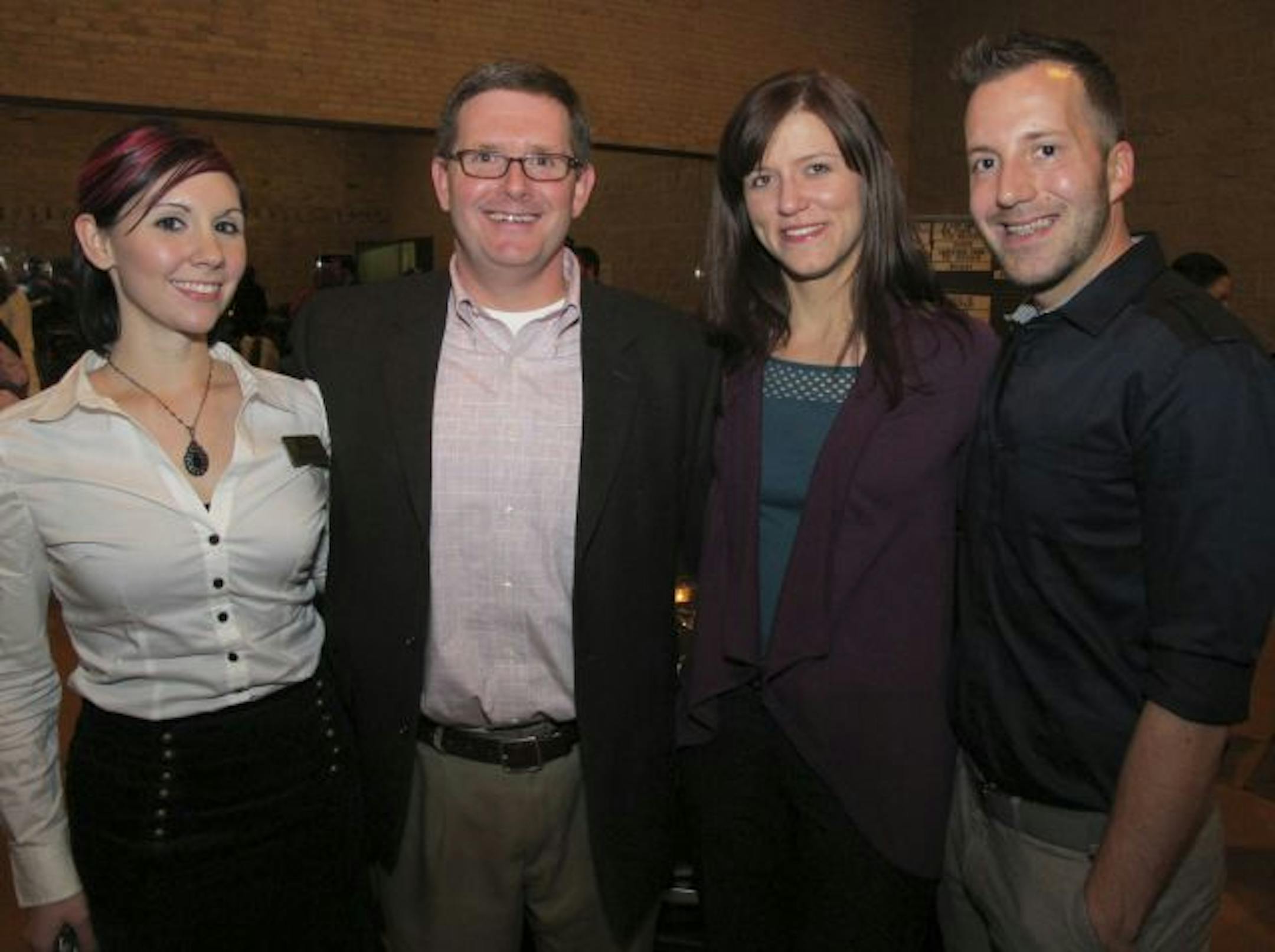 Megan Pelka, Scott Cummings, Tarcy Thompson and Ben Jones.