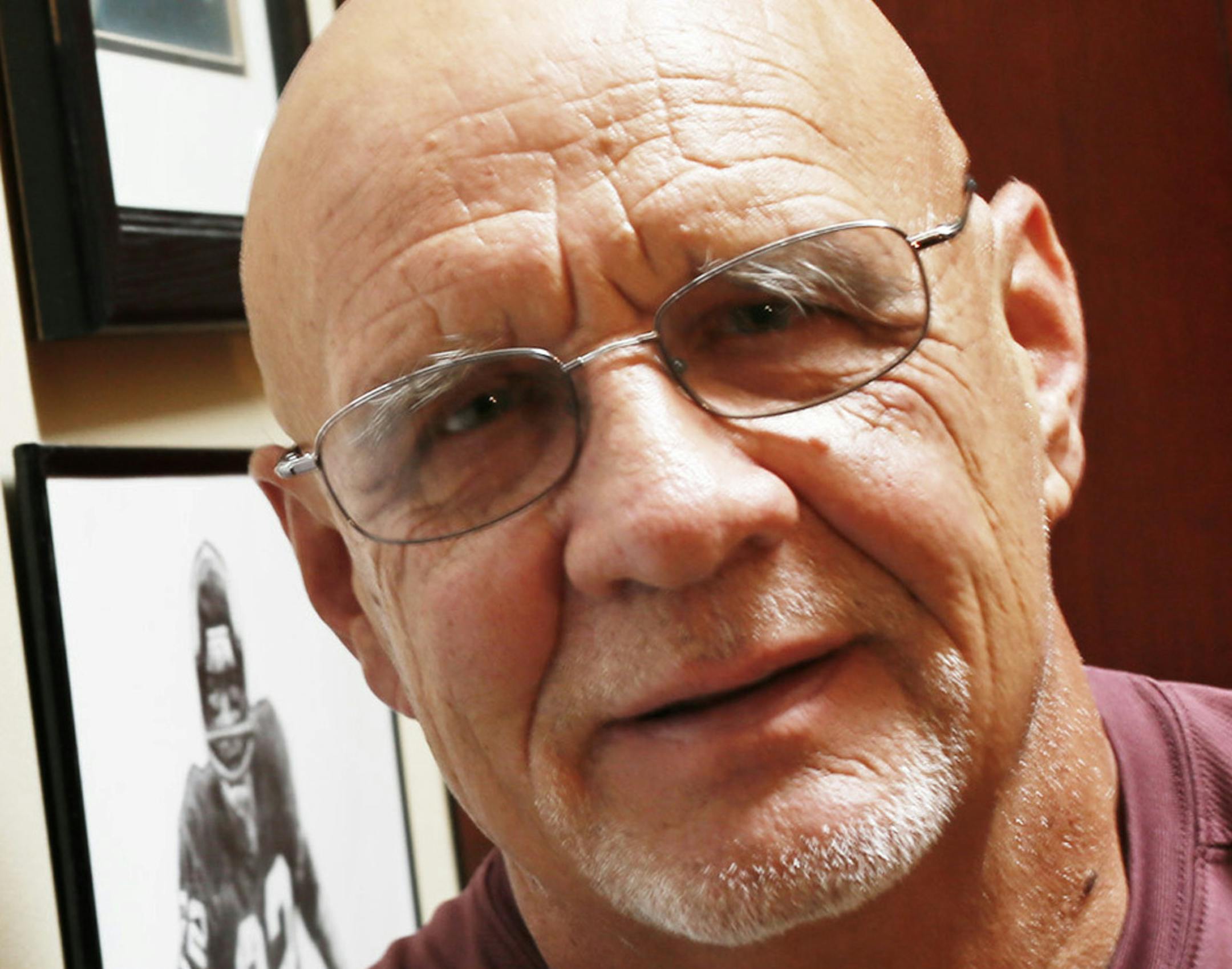 Portrait of NFL Hall of Famer Paul Krause at his home in LakevilleThursday Aug 29 ,2013 in Lakeville , MN. The NFL agreed to pay $765 million to settle a lawsuit brought by more than 4,000 retirees with advanced dementia and other problems as well as the families of players who have died from what they claimed were the long-terms effects of head trauma] JERRY HOLT ‚Äö√Ñ¬¢ jerry.holt@startribune.com ORG XMIT: MIN1308291836558629