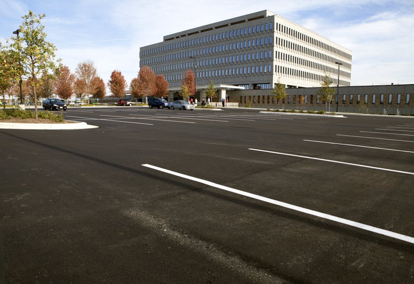 Fort Snelling's Whipple Federal Building, which houses Bloomington Immigration Court.