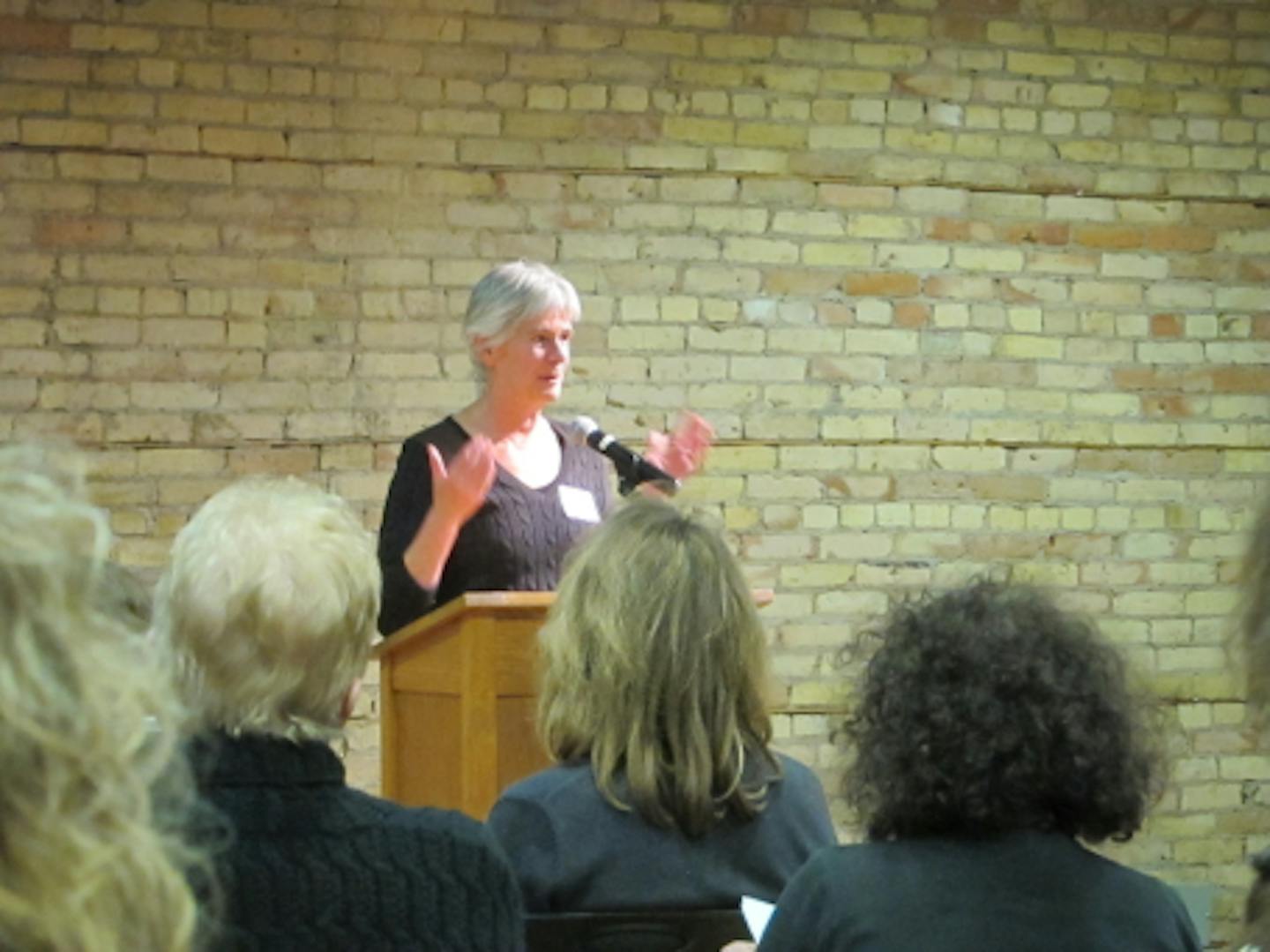 Housewright was introduced by former Star Tribune Books Editor, Sarah T. Williams