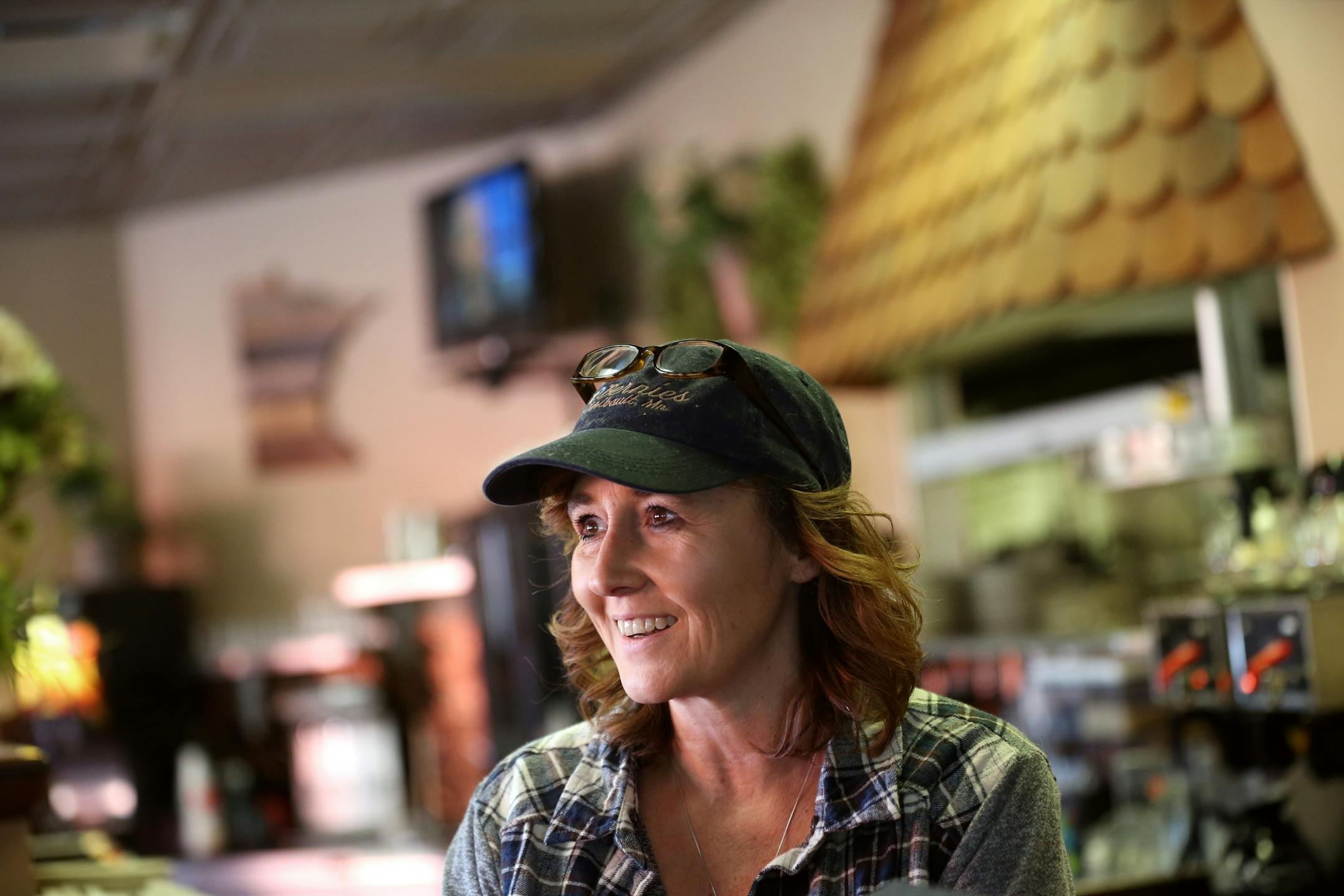 Janna Viscomi, owner of Bernie�s Grill, talked about President Trump�s executive order on immigration Wednesday Feb 1, 2017 in Faribault, MN.