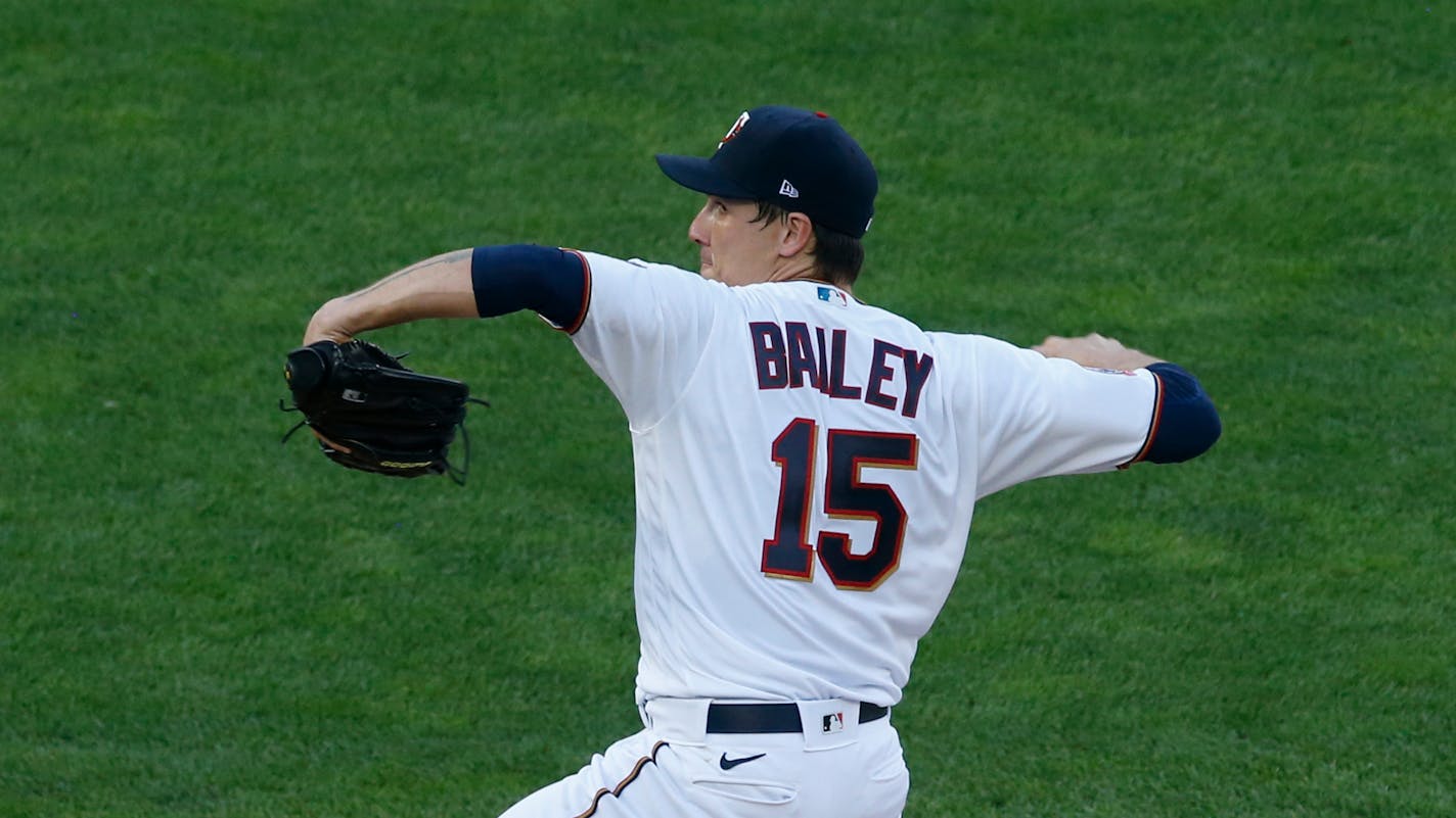 Twins pitcher Homer Bailey