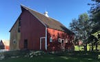 This restored horse barn near Colo, Iowa, was constructed in 1885 by Irish pioneers and is on the National Register of Historic Places.