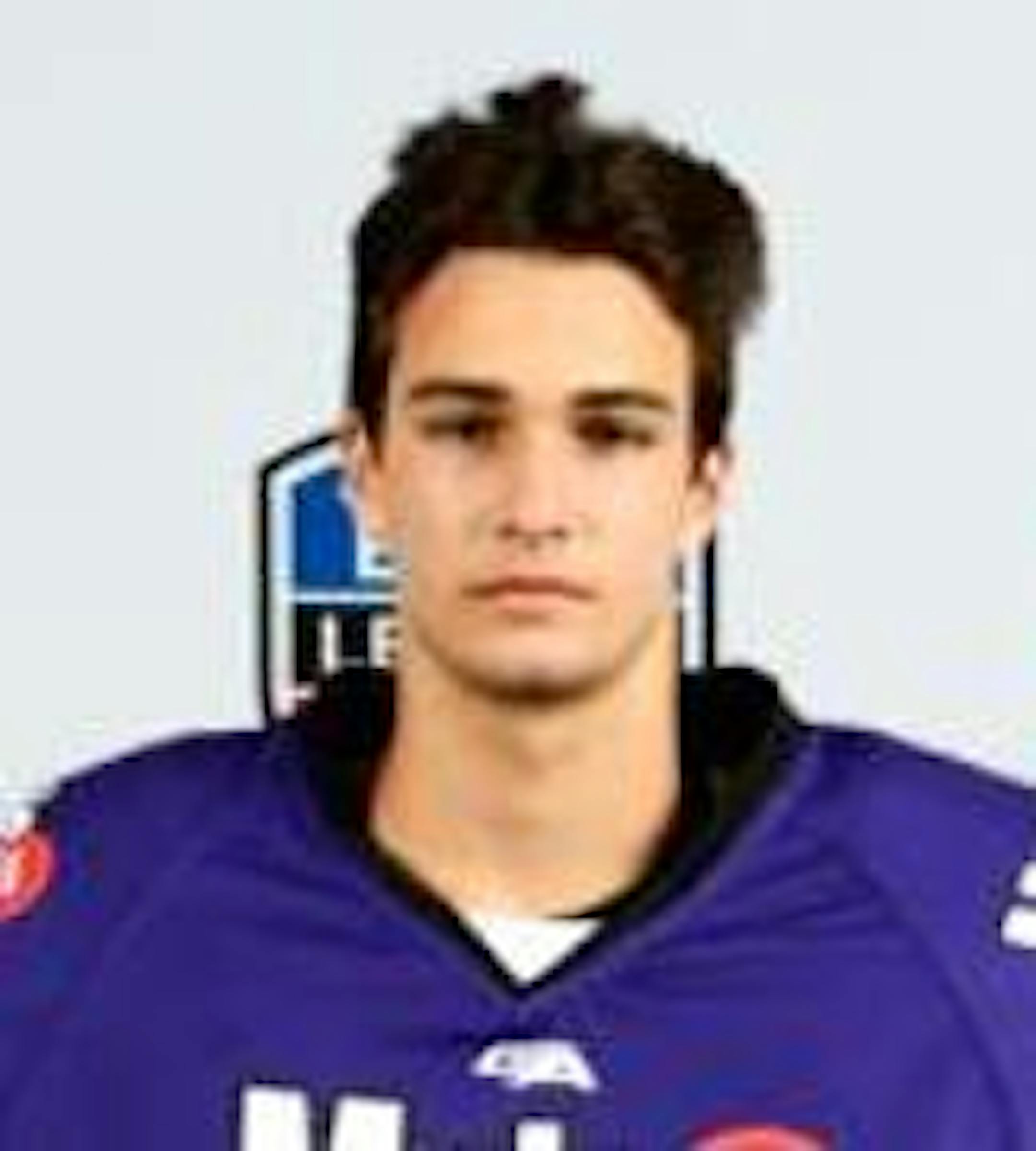 Jake Begley, Hill-Murray hockey, jr., 2015-16