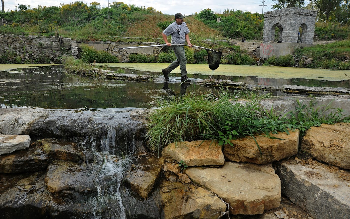 The National Park Service gets ready to show off the restored Coldwater Spring and its 29 acres in south Minneapolis between Fort Snelling and Minnehaha Park.