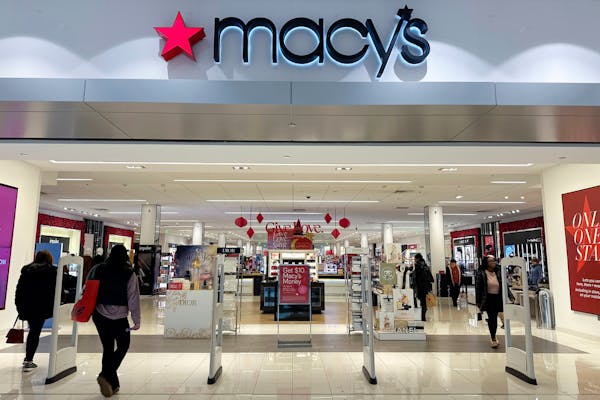 A Macy's department store is in Bay Shore, Long Island, New York. As it closes 150 stories over the next three years, Macy's plans to upgrade its rema