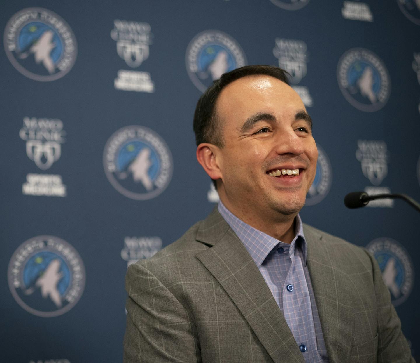 Minnesota Timberwolves President Gersson Rosas